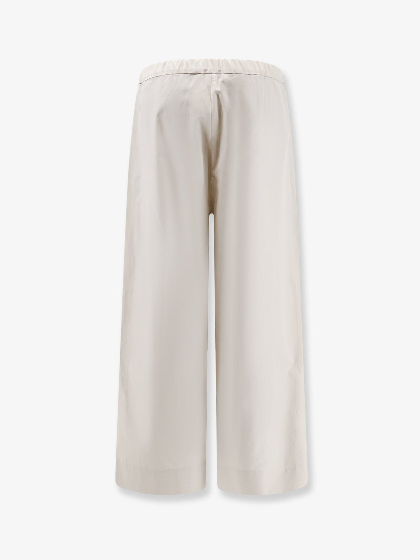 'S Max Mara Women Smmargento Vissuto Cotton Trousers S MAX MARA