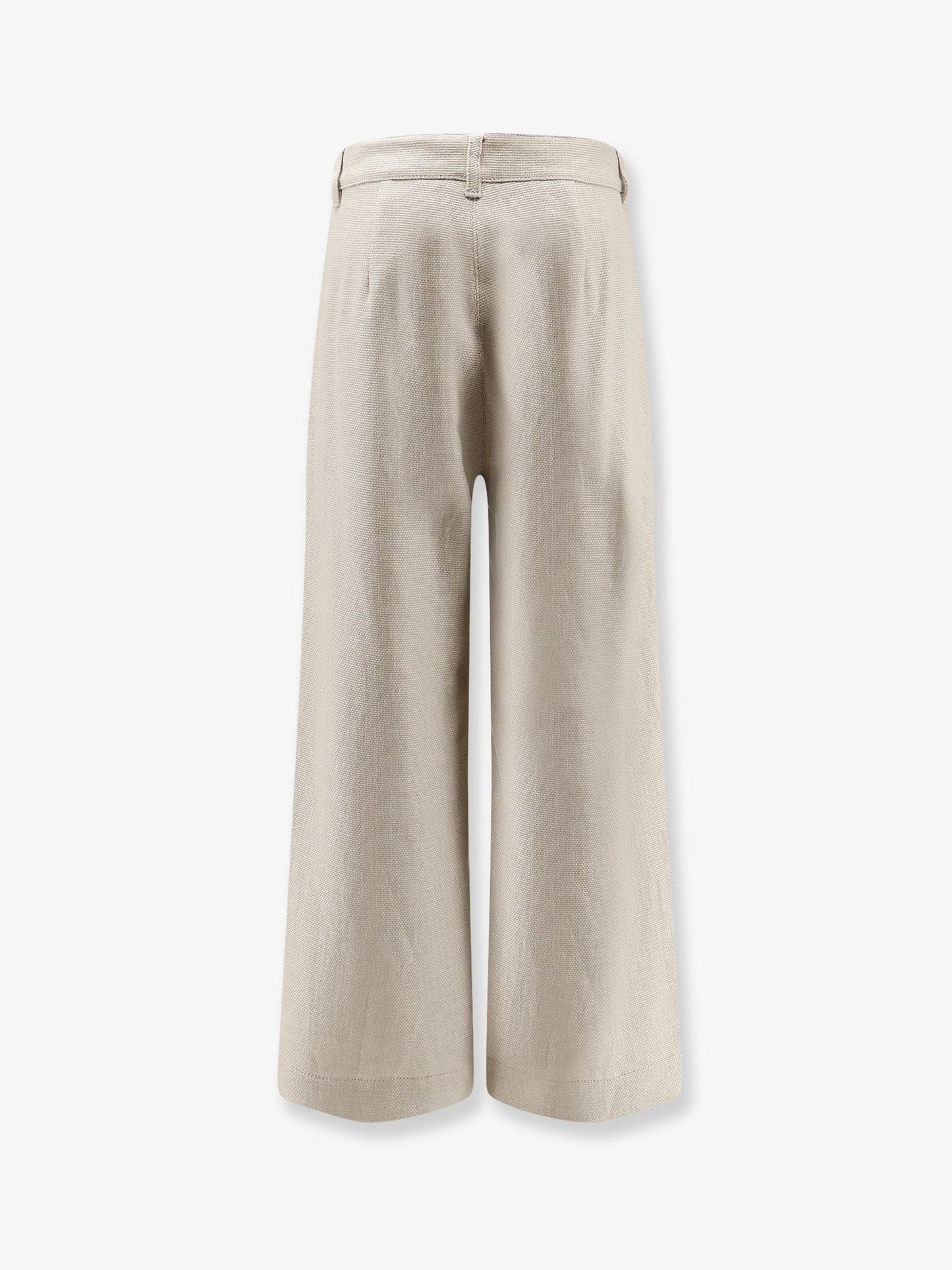 'S Max Mara Women Stretch Cotton And Linen Trousers S MAX MARA
