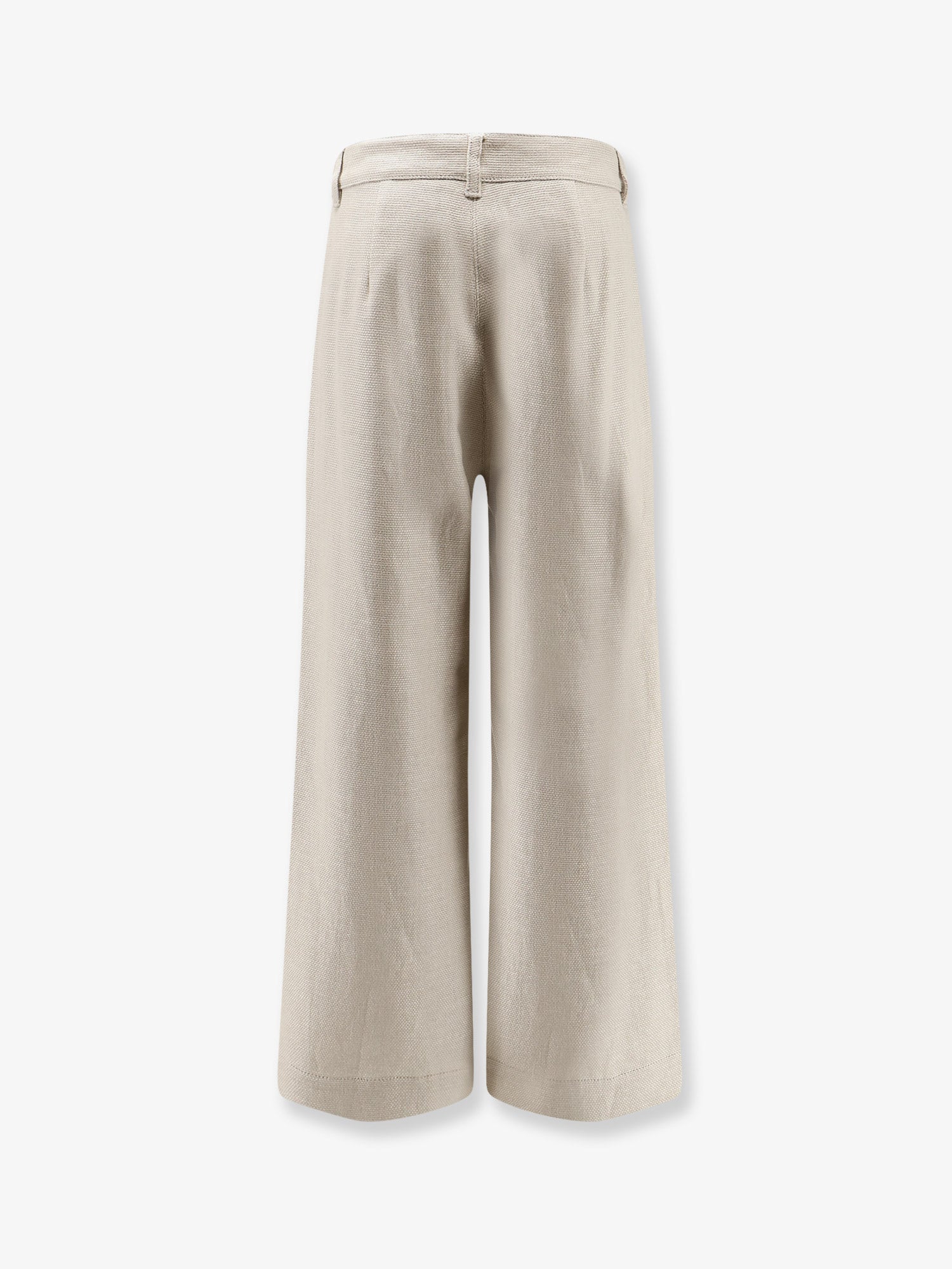 'S Max Mara Women Stretch Cotton And Linen Trousers S MAX MARA