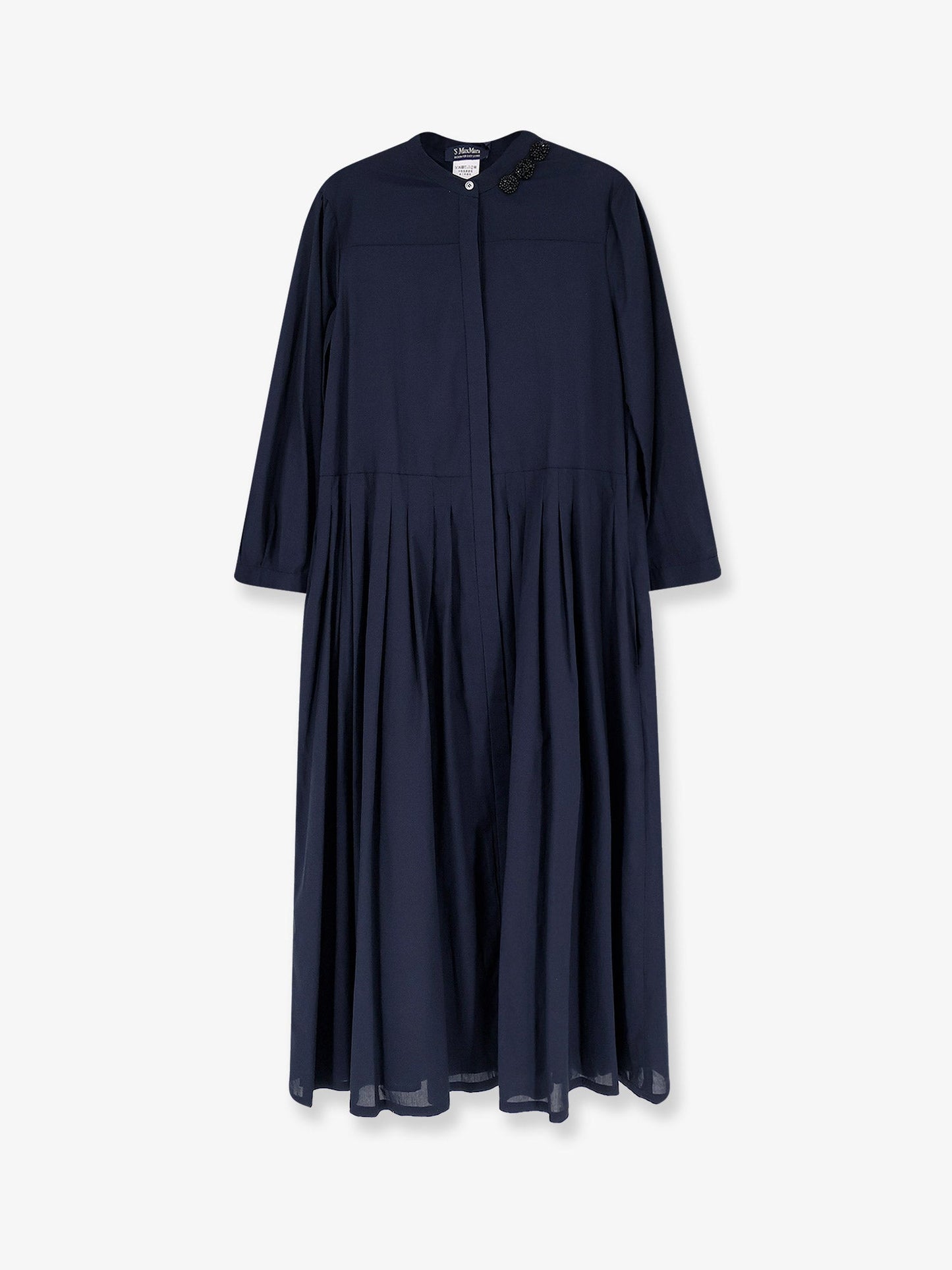 'S Max Mara Women Smmclarissa Cotton Long Dress S MAX MARA