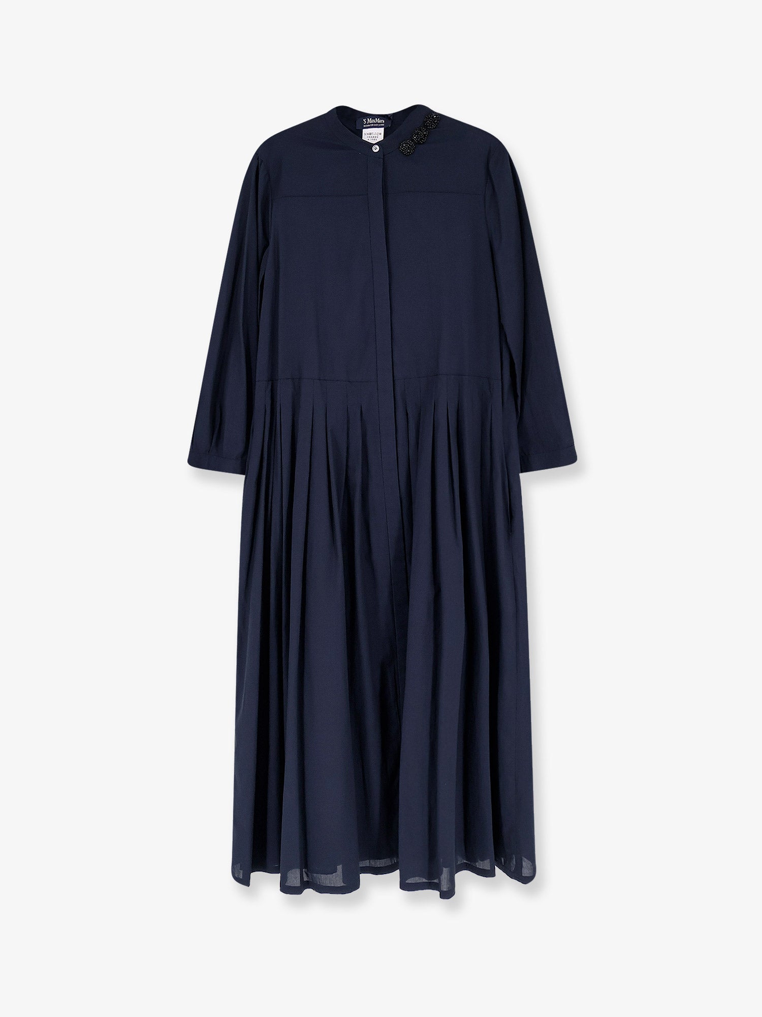 'S Max Mara Women Smmclarissa Cotton Long Dress S MAX MARA