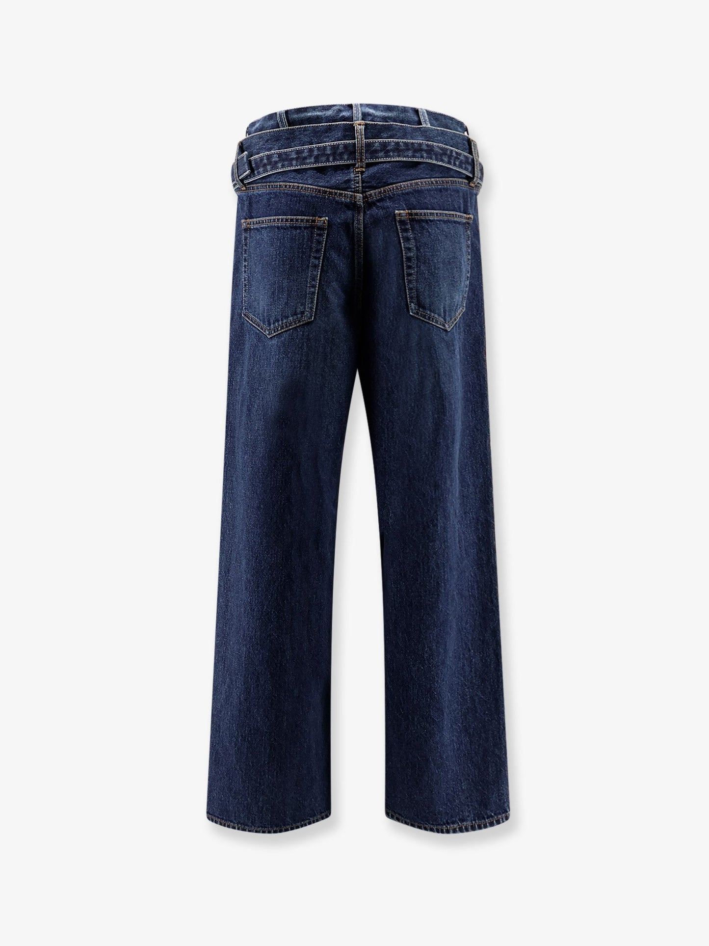 Sacai Men Blue Denim Jeans SACAI
