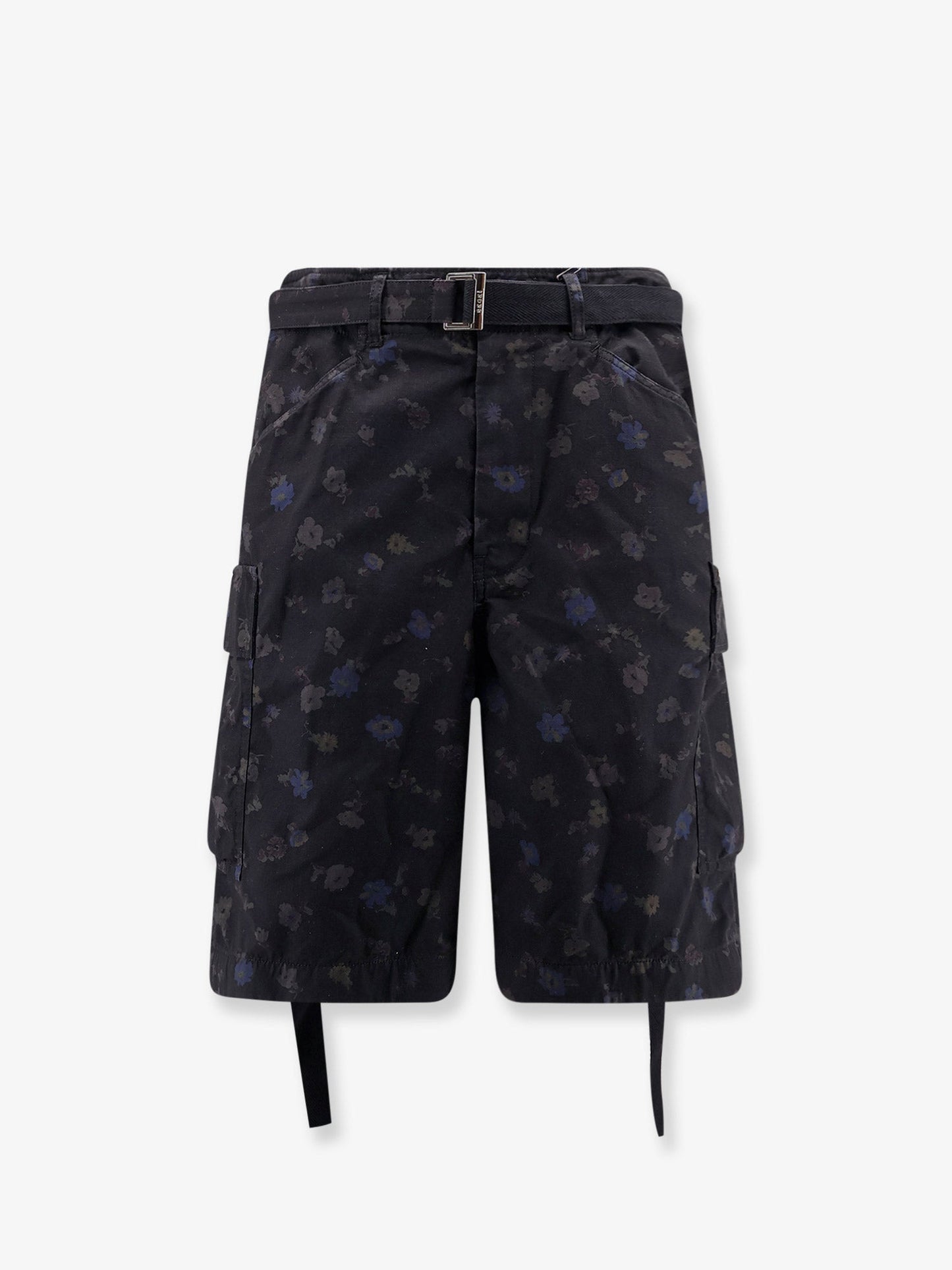 Sacai Men Printed Cotton Shorts SACAI