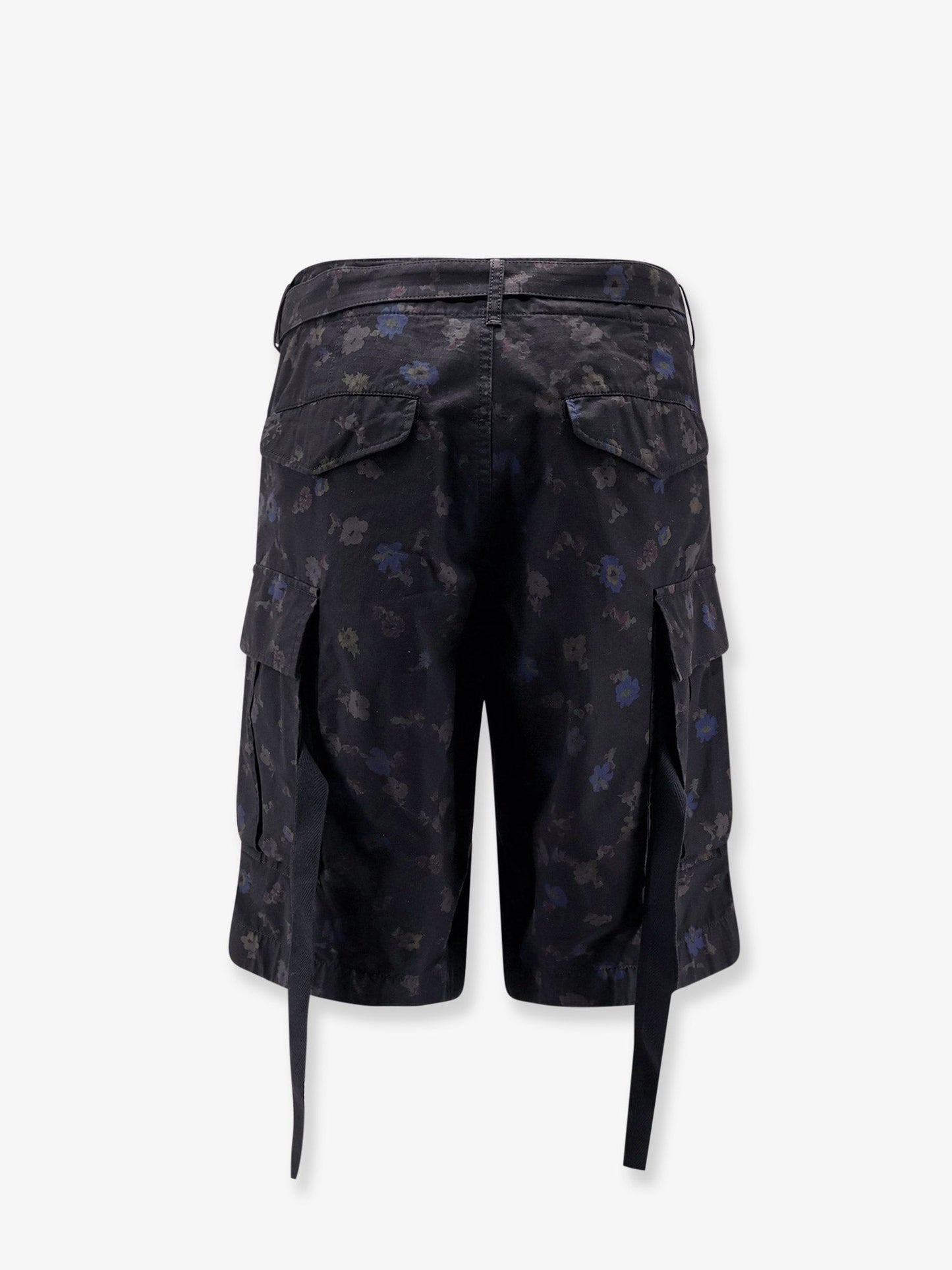 Sacai Men Printed Cotton Shorts SACAI