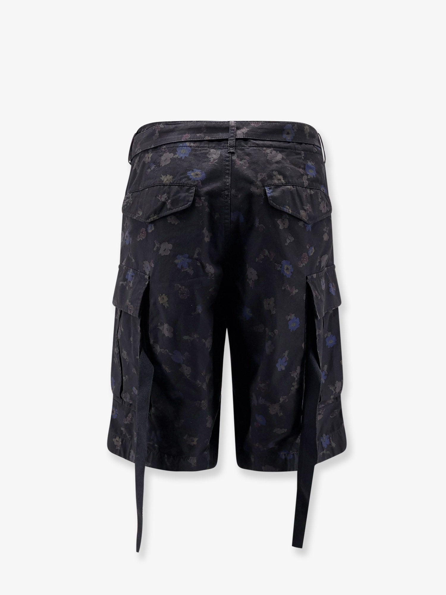 Sacai Men Printed Cotton Shorts SACAI