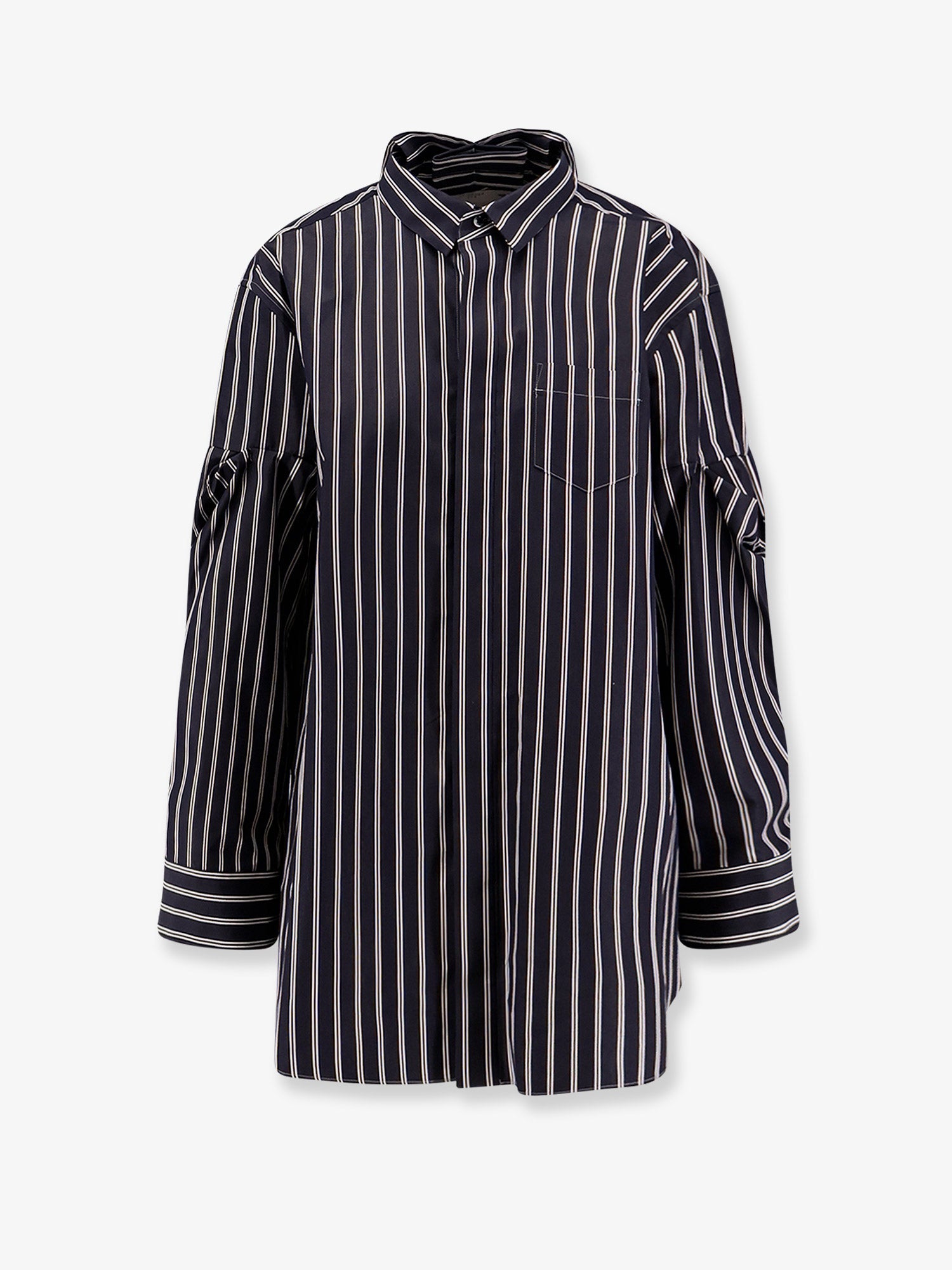 Sacai Women Oversize Striped Shirt SACAI