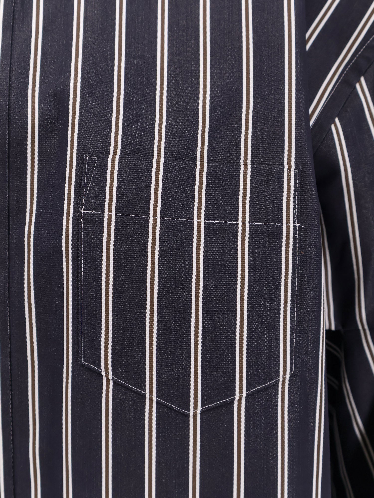 Sacai Women Oversize Striped Shirt SACAI