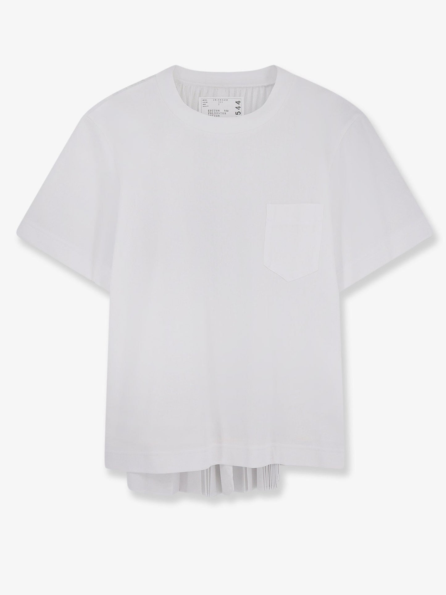 Sacai Women Cotton And Polyester T-Shirt SACAI