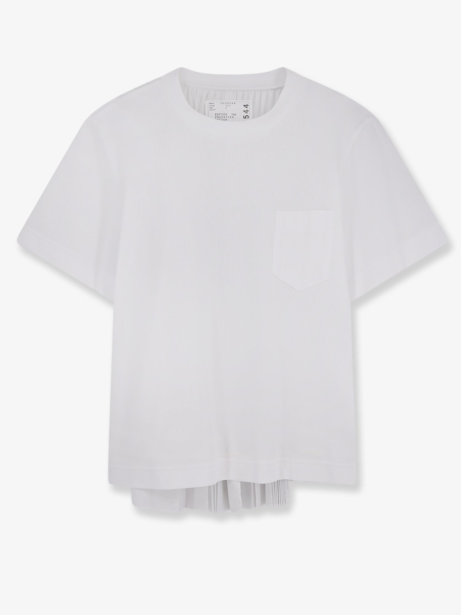 Sacai Women Cotton And Polyester T-Shirt SACAI