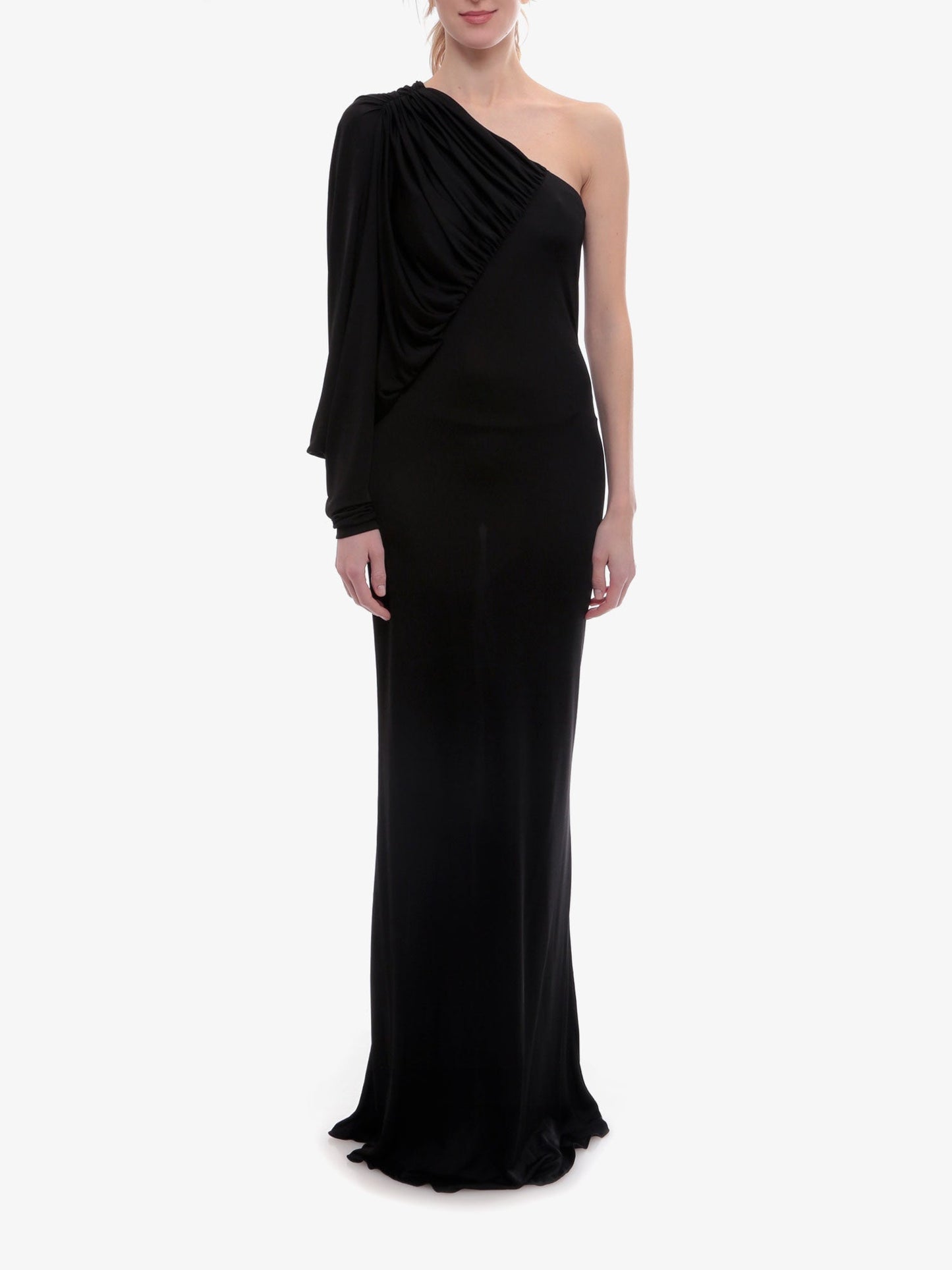 Saint Laurent Women Sustainable Viscose Dress SAINT LAURENT