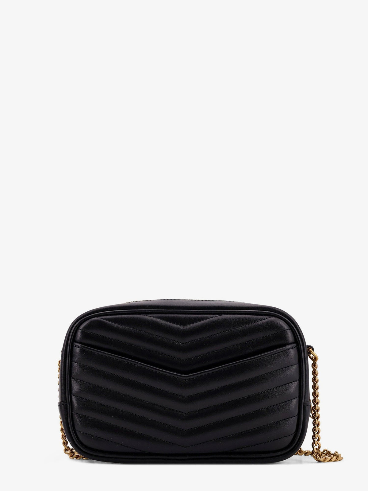 Saint Laurent Women Mini Lou Quilted Leather Crossbody Bag SAINT LAURENT