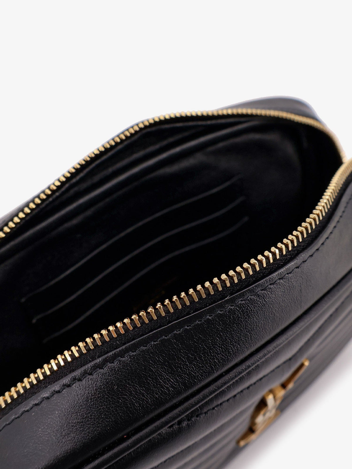 Saint Laurent Women Mini Lou Quilted Leather Crossbody Bag SAINT LAURENT
