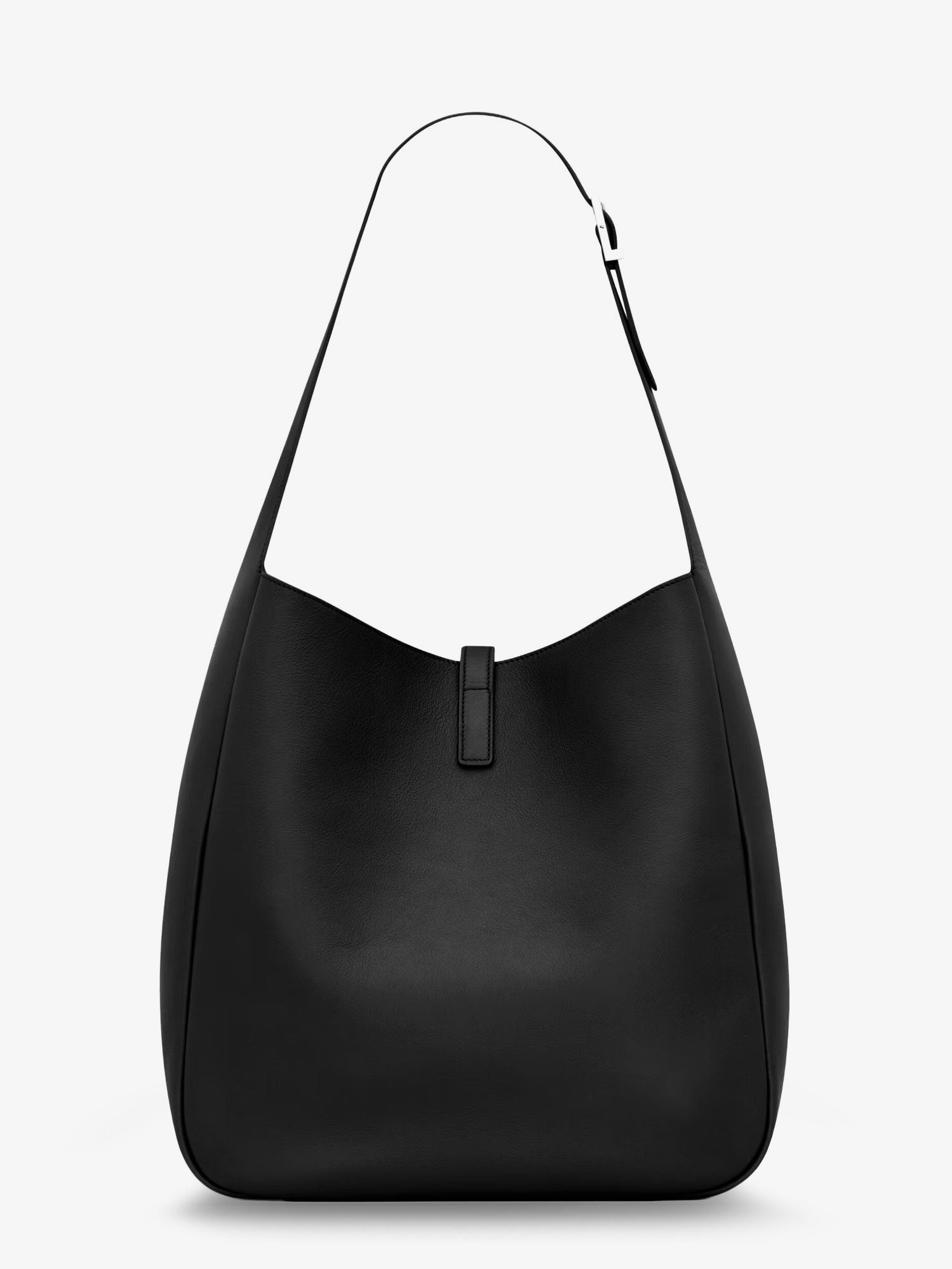 Saint Laurent Women Le 5 Ã  7 Leather Shoulder Bag With Metal Cassandre Logo SAINT LAURENT