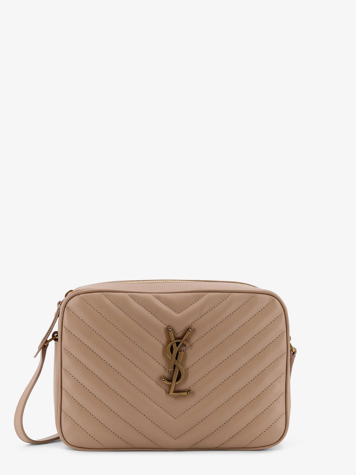 Saint Laurent Women Quilted Leather Lou Camera Bag SAINT LAURENT
