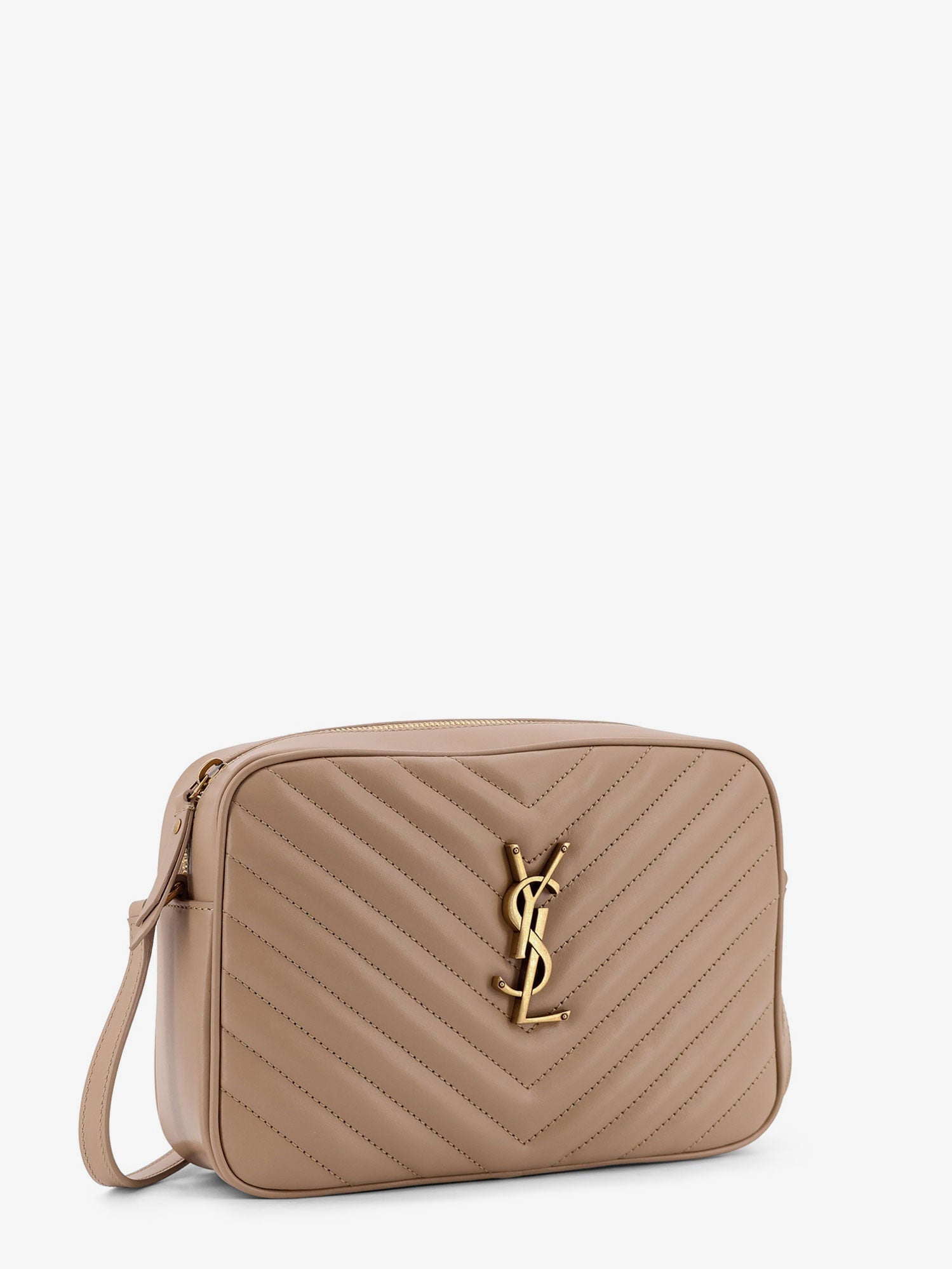 Saint Laurent Women Quilted Leather Lou Camera Bag SAINT LAURENT