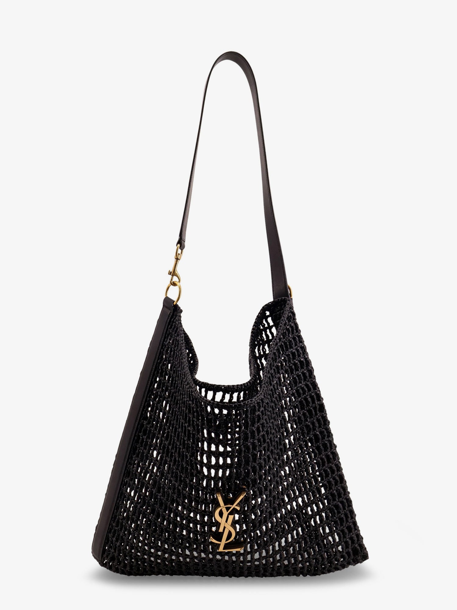 Saint Laurent Men Raffia Shoulder Bag SAINT LAURENT