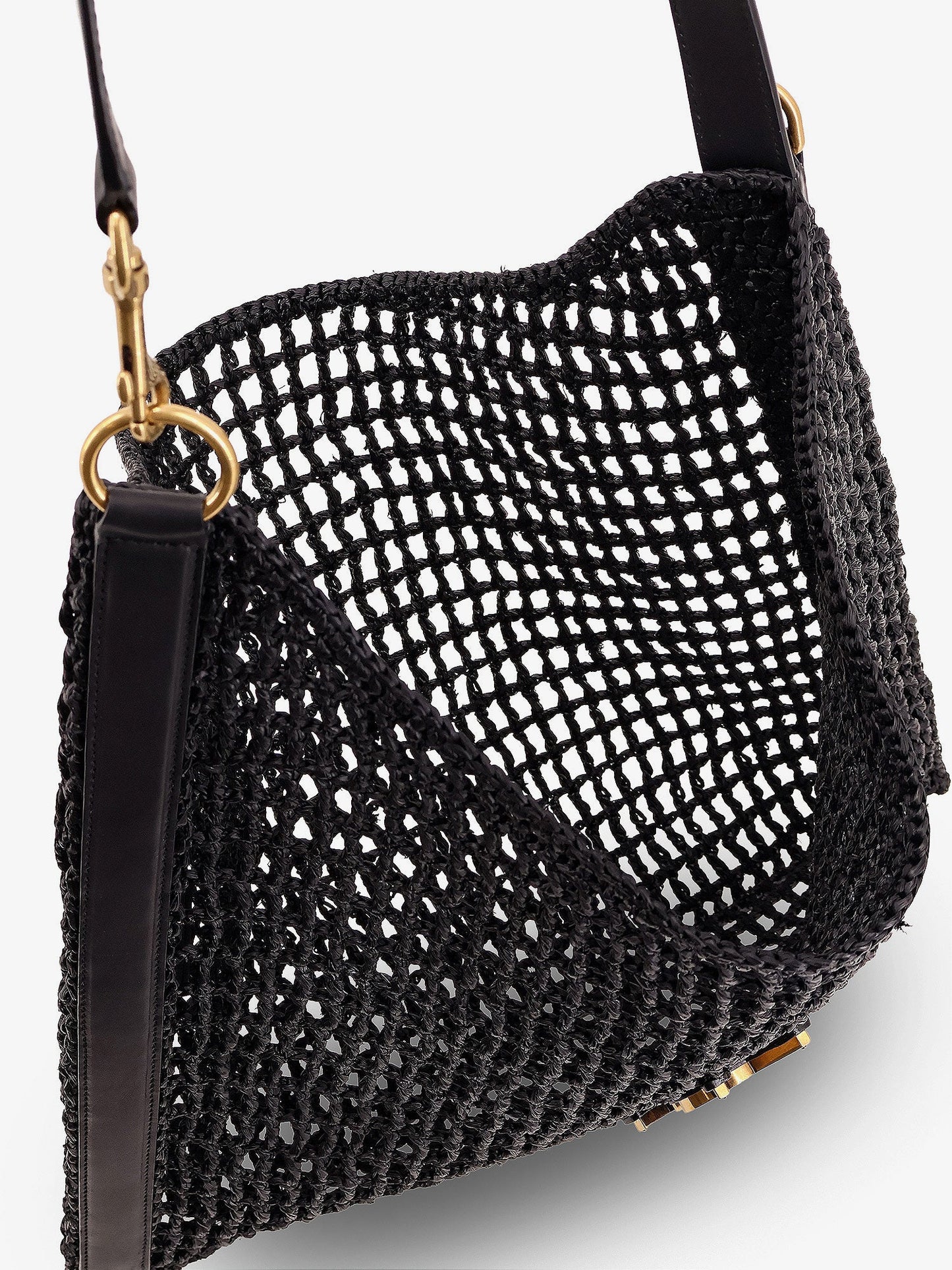 Saint Laurent Men Raffia Shoulder Bag SAINT LAURENT