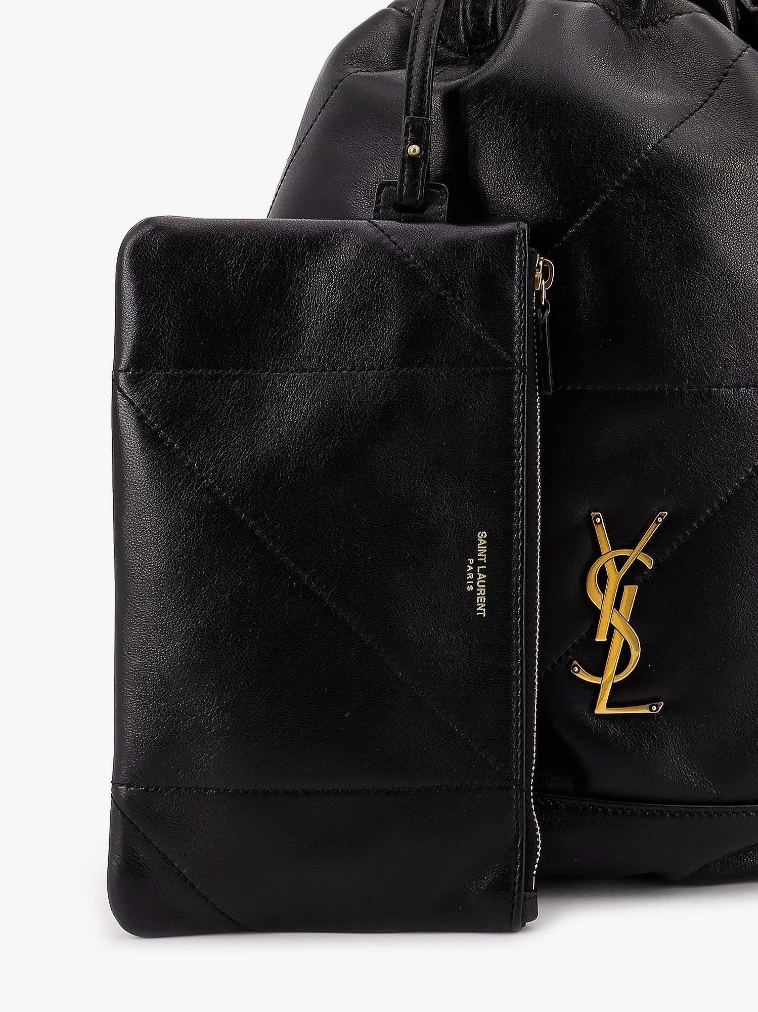 Saint Laurent Women Jamie Pochon Leather Shoulder Bag SAINT LAURENT