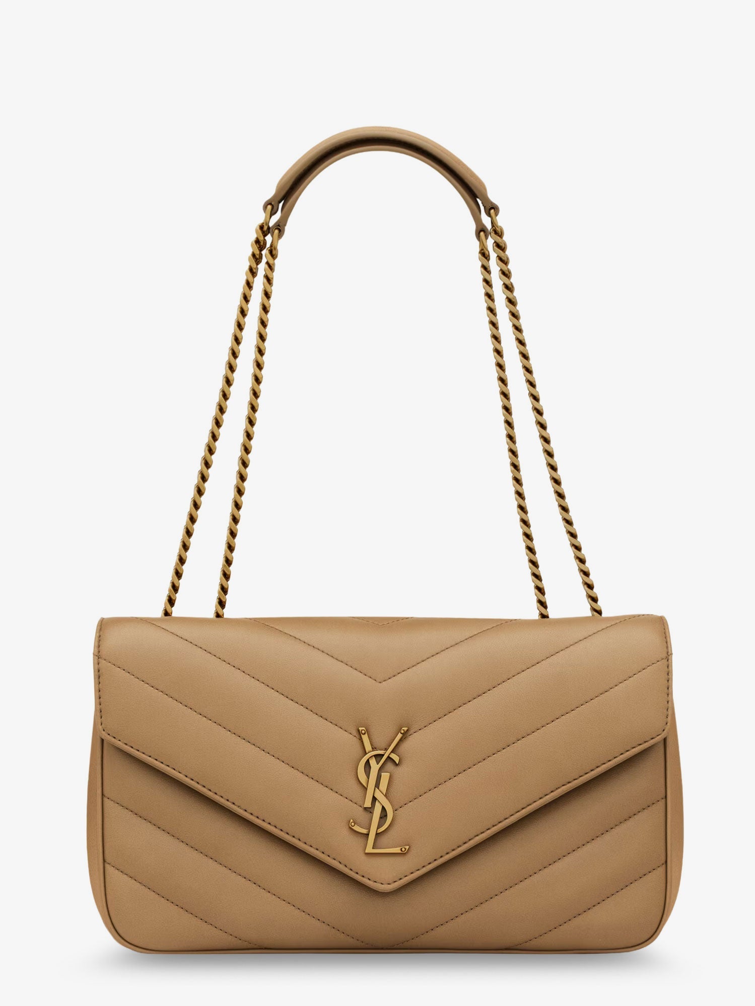 Saint Laurent Women Loulou Leather Shoulder Bag SAINT LAURENT