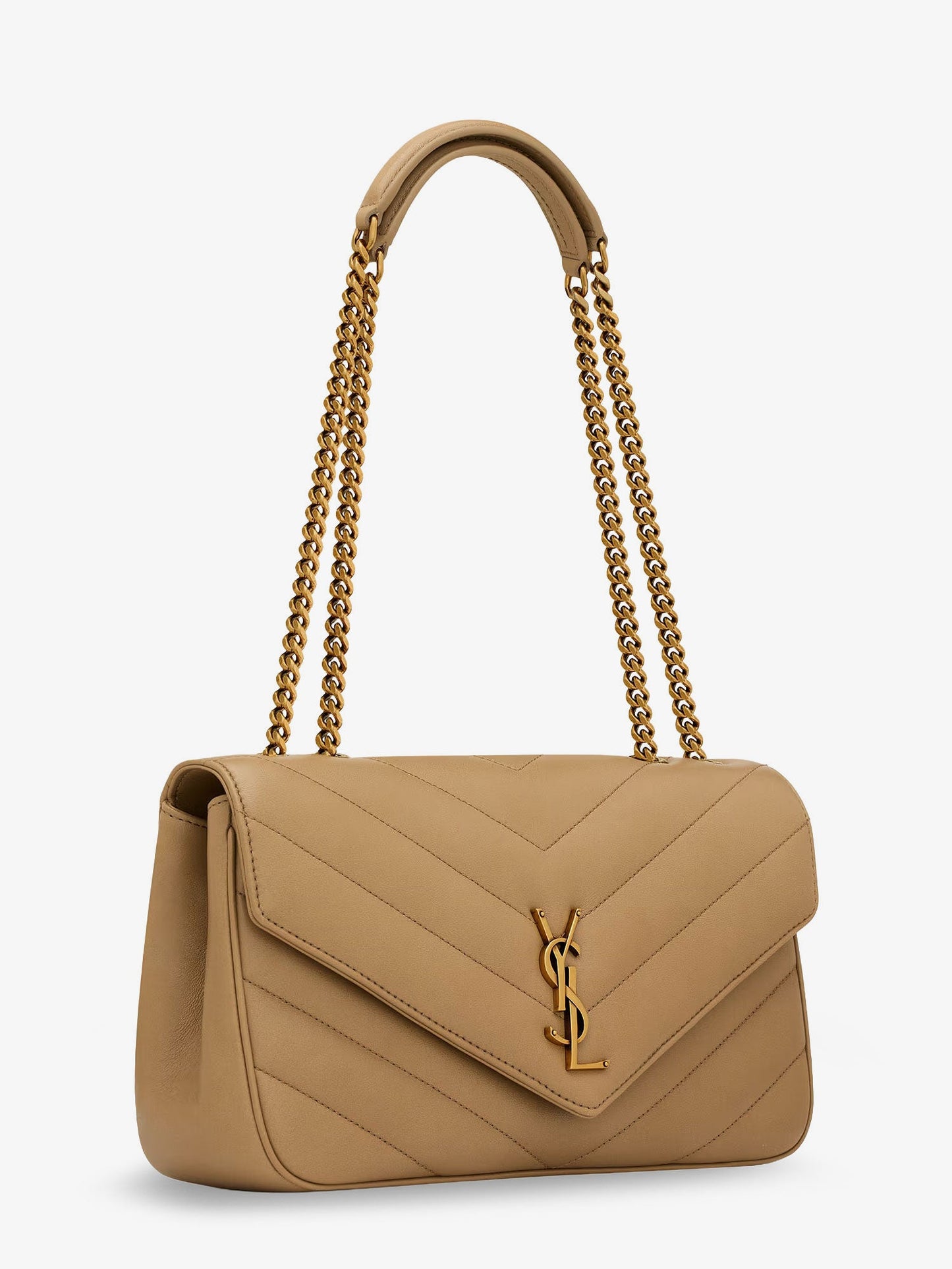 Saint Laurent Women Loulou Leather Shoulder Bag SAINT LAURENT