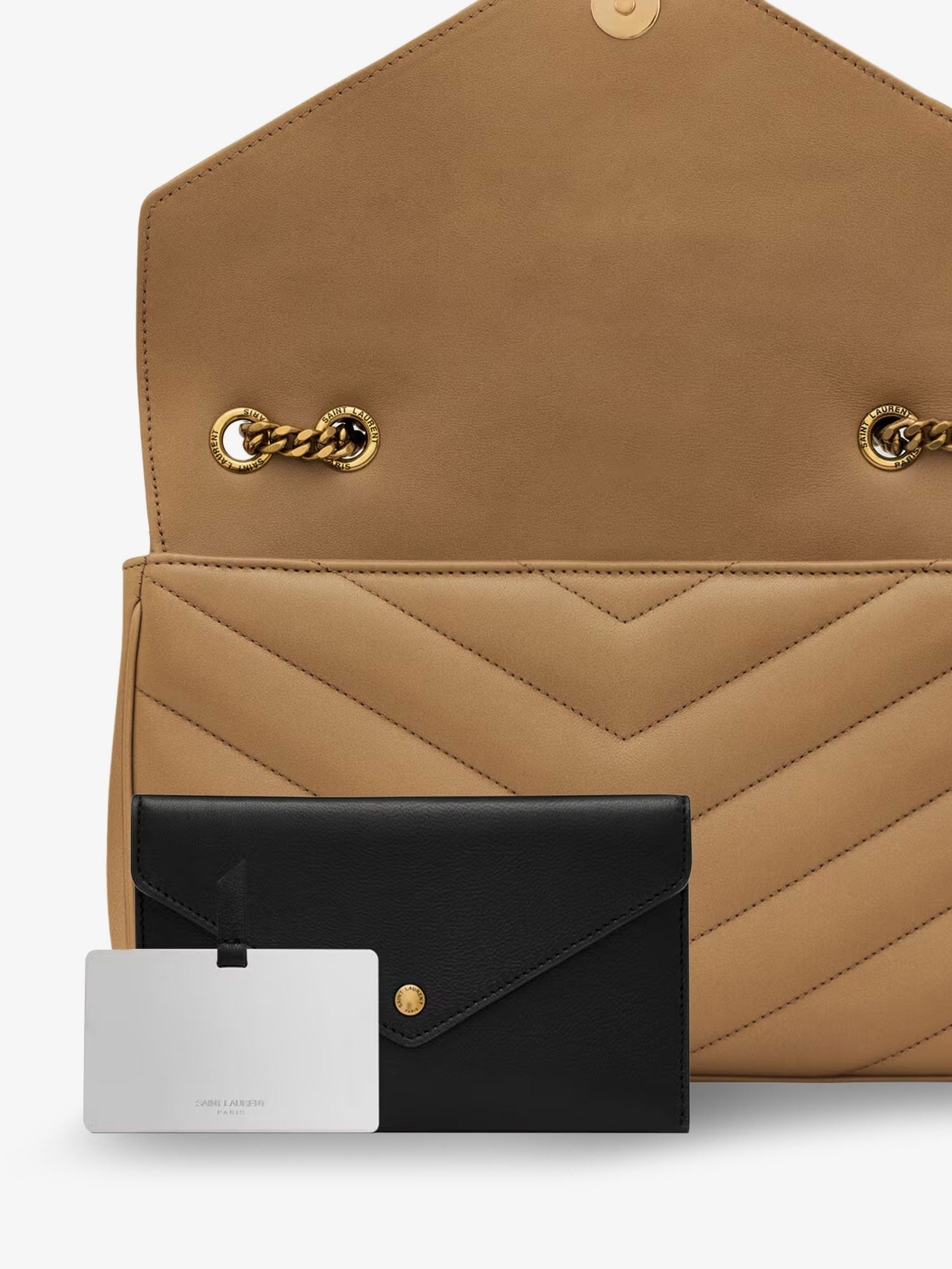 Saint Laurent Women Loulou Leather Shoulder Bag SAINT LAURENT
