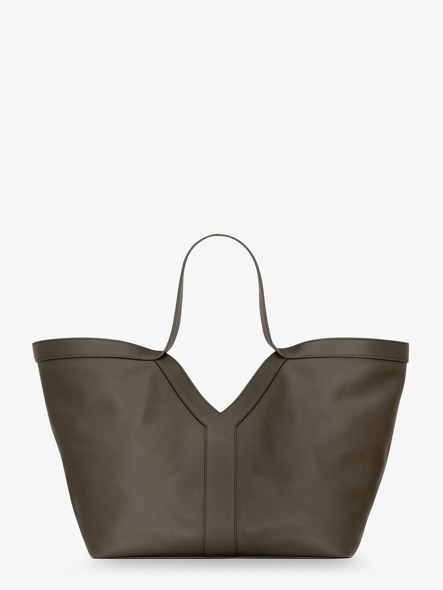 Saint Laurent Women Tote Y Hammered Leather Shoulder Bag SAINT LAURENT