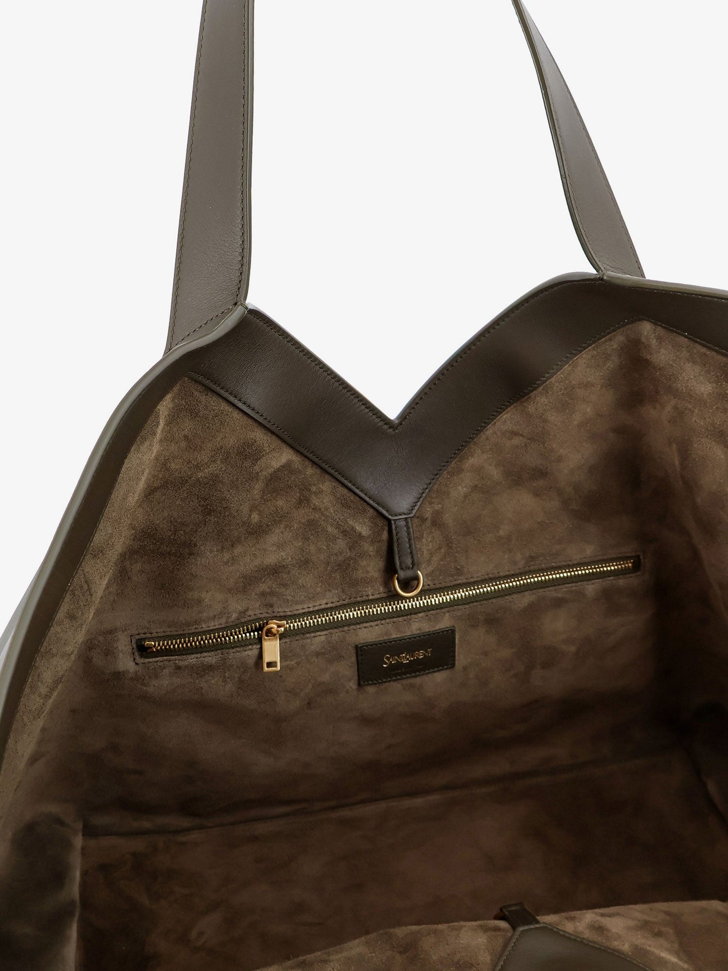 Saint Laurent Women Tote Y Hammered Leather Shoulder Bag SAINT LAURENT
