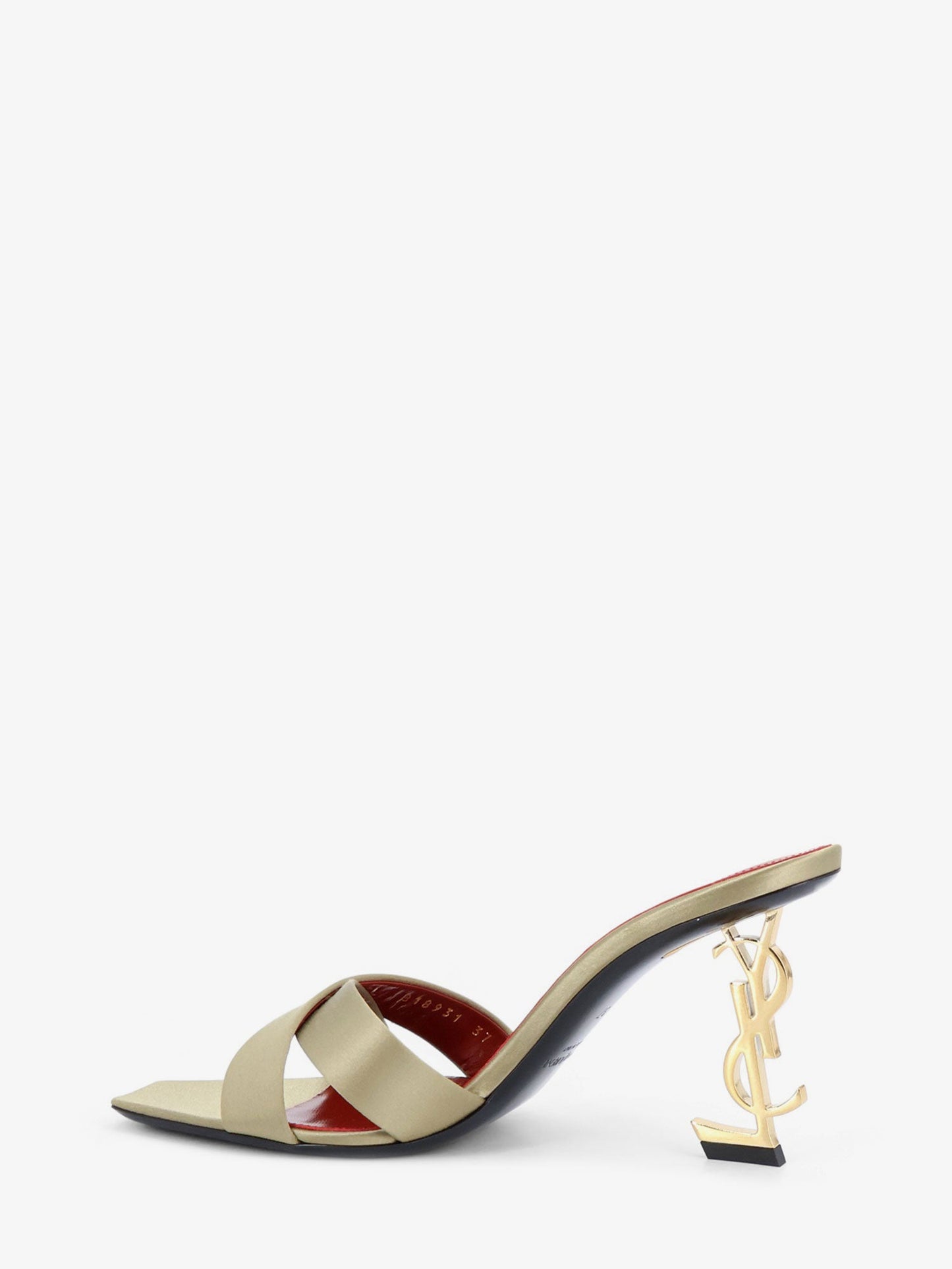 Saint Laurent Women Opyum Satin Sandals SAINT LAURENT