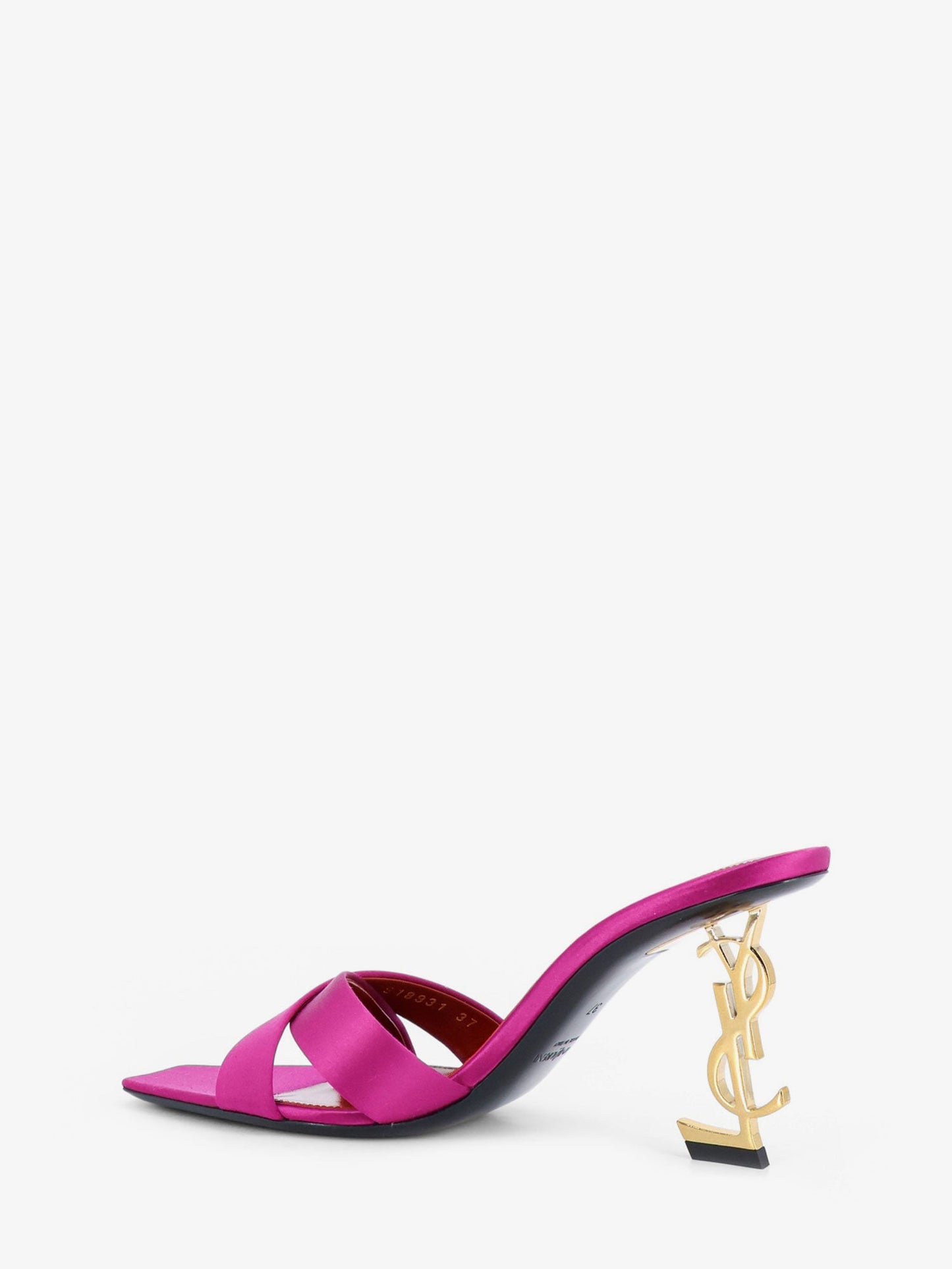 Saint Laurent Women Opyum Satin Sandals SAINT LAURENT