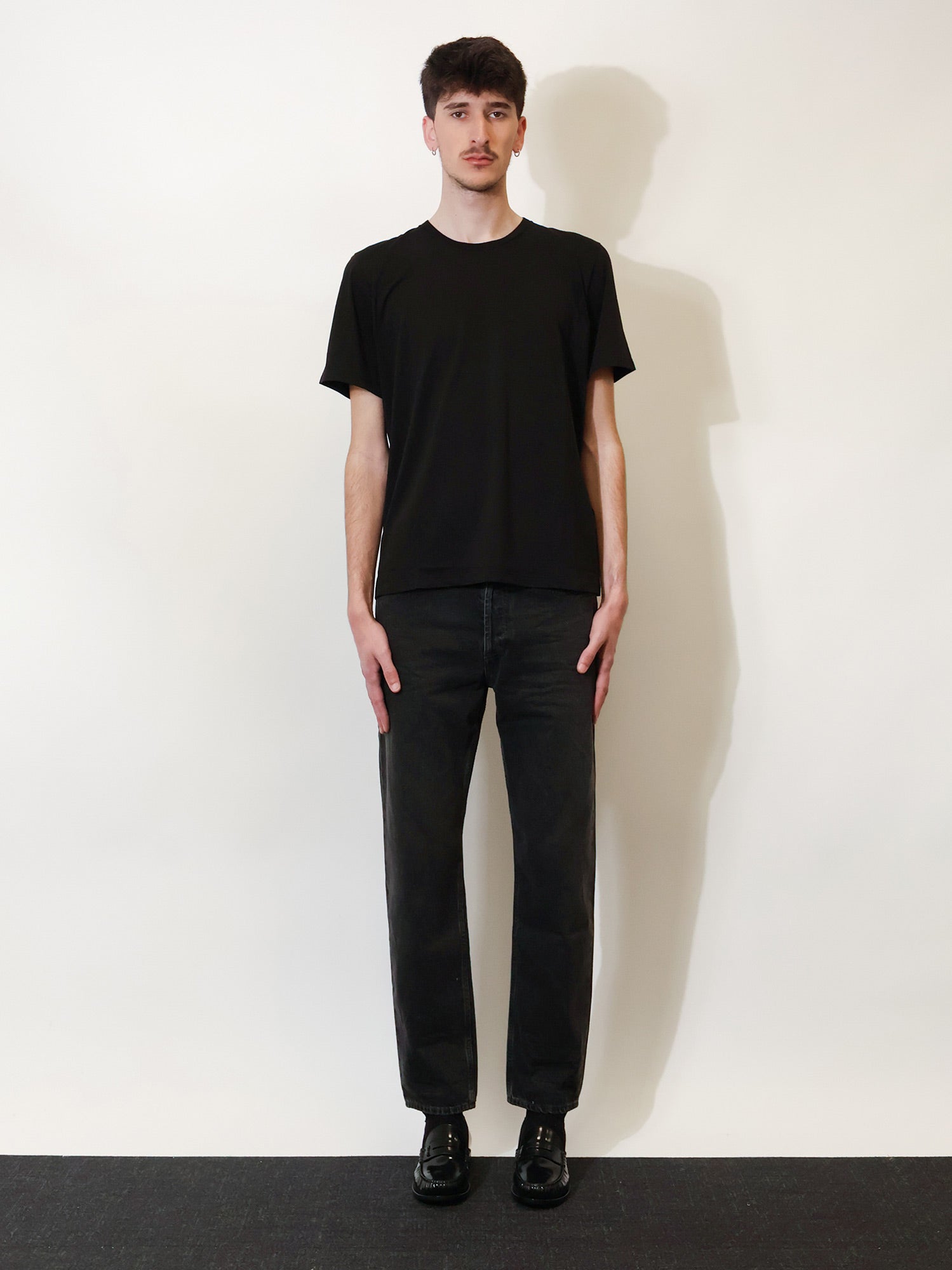 Saint Laurent Men Cotton T-Shirt SAINT LAURENT