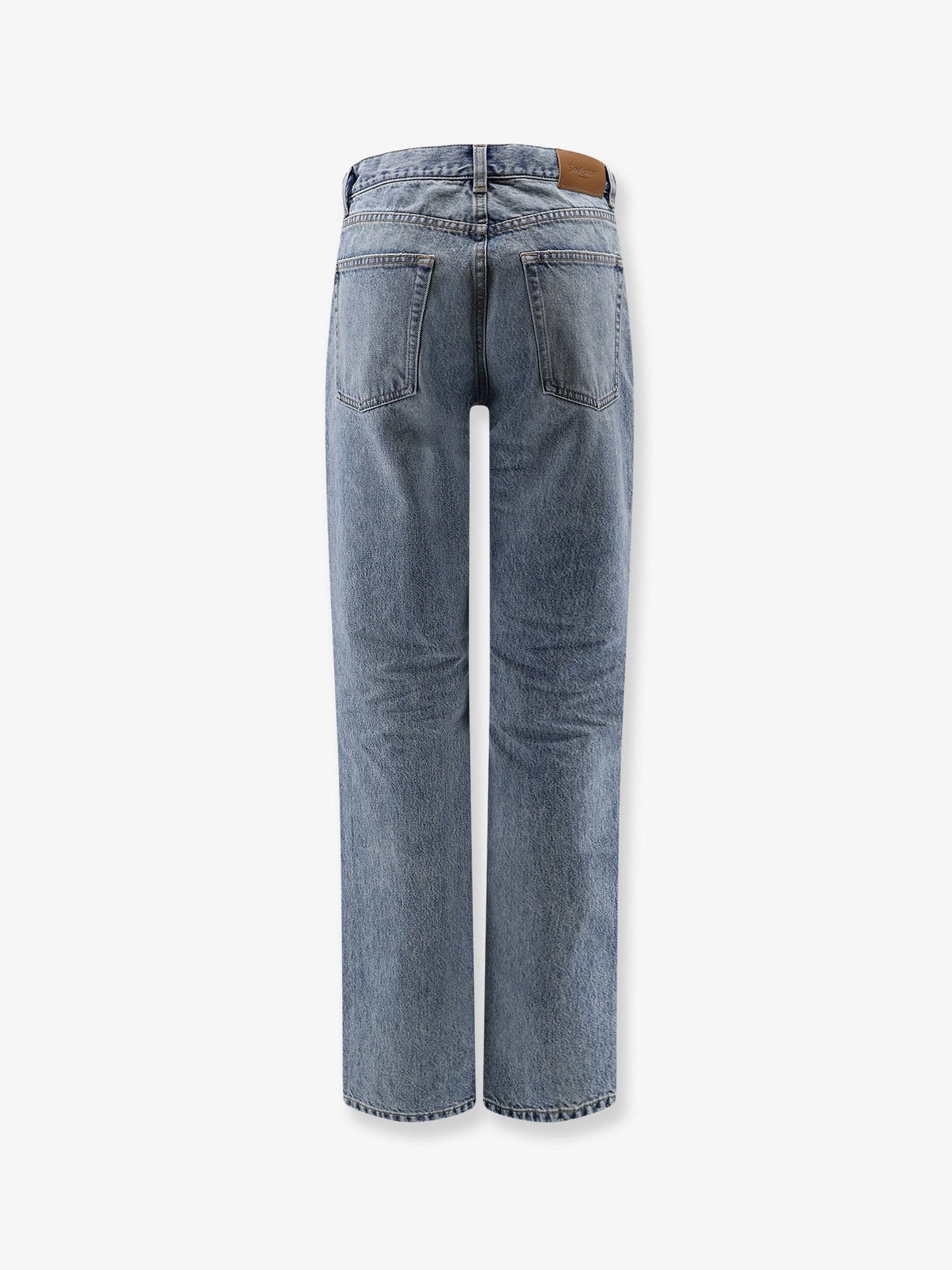 Saint Laurent Women Relaxed Straight Jeans SAINT LAURENT