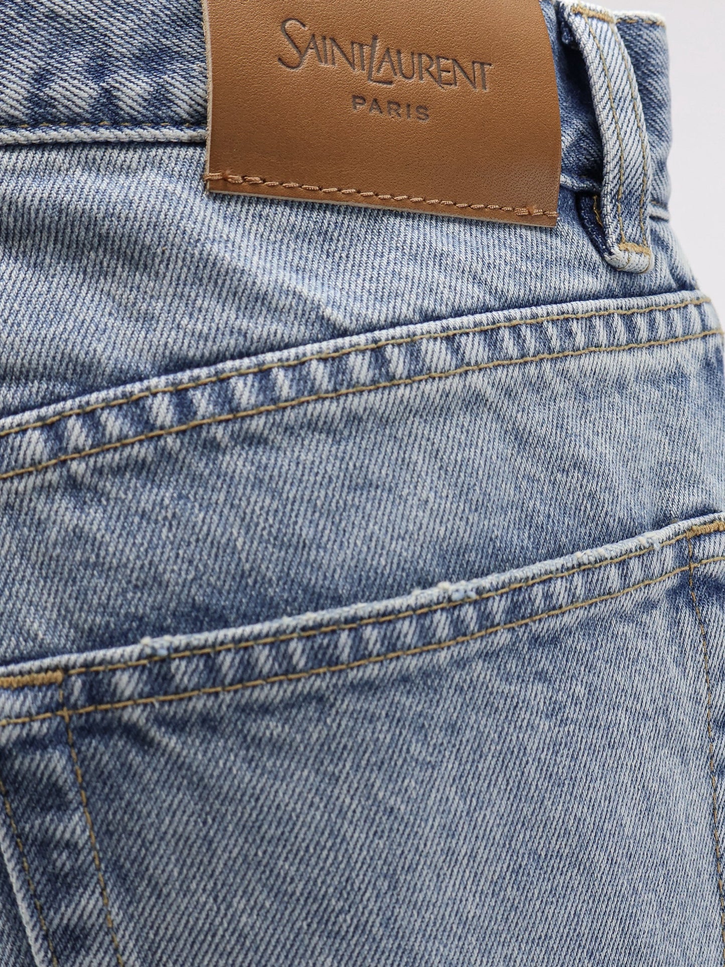 Saint Laurent Women Relaxed Straight Jeans SAINT LAURENT