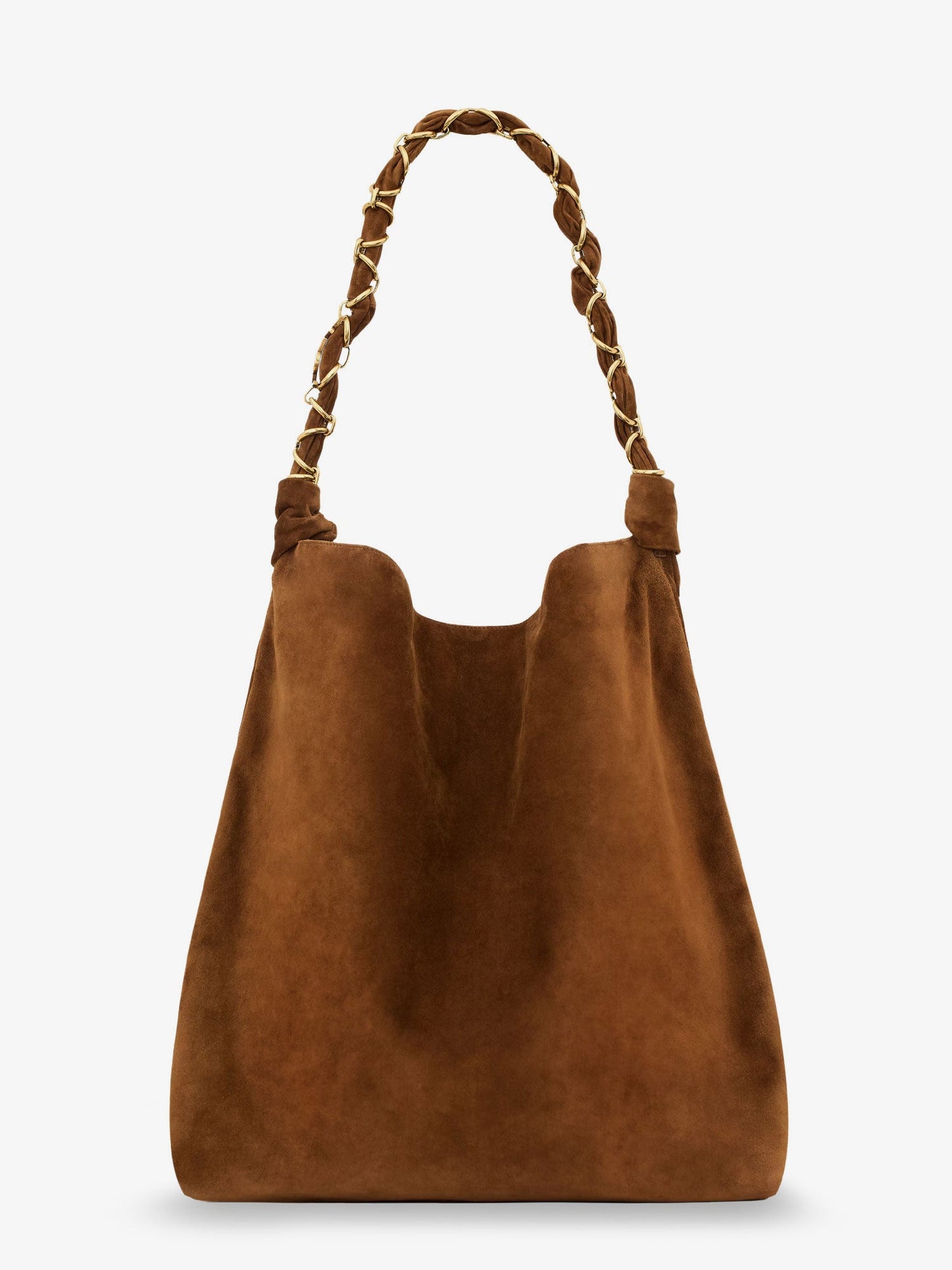 Saint Laurent Women Amalia Suede Shoulder Bag SAINT LAURENT