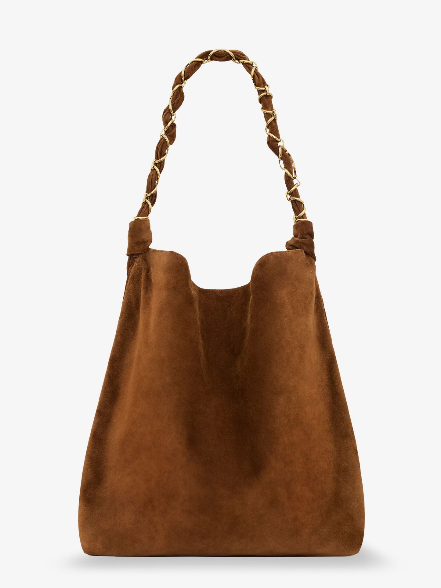 Saint Laurent Women Amalia Suede Shoulder Bag SAINT LAURENT