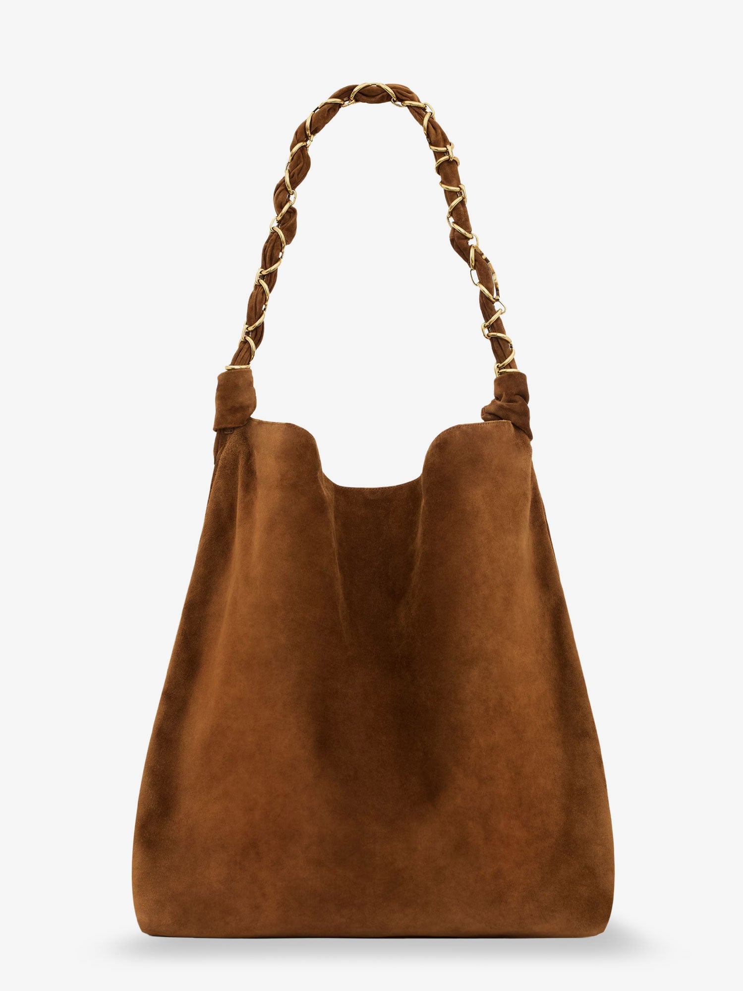 Saint Laurent Women Amalia Suede Shoulder Bag SAINT LAURENT