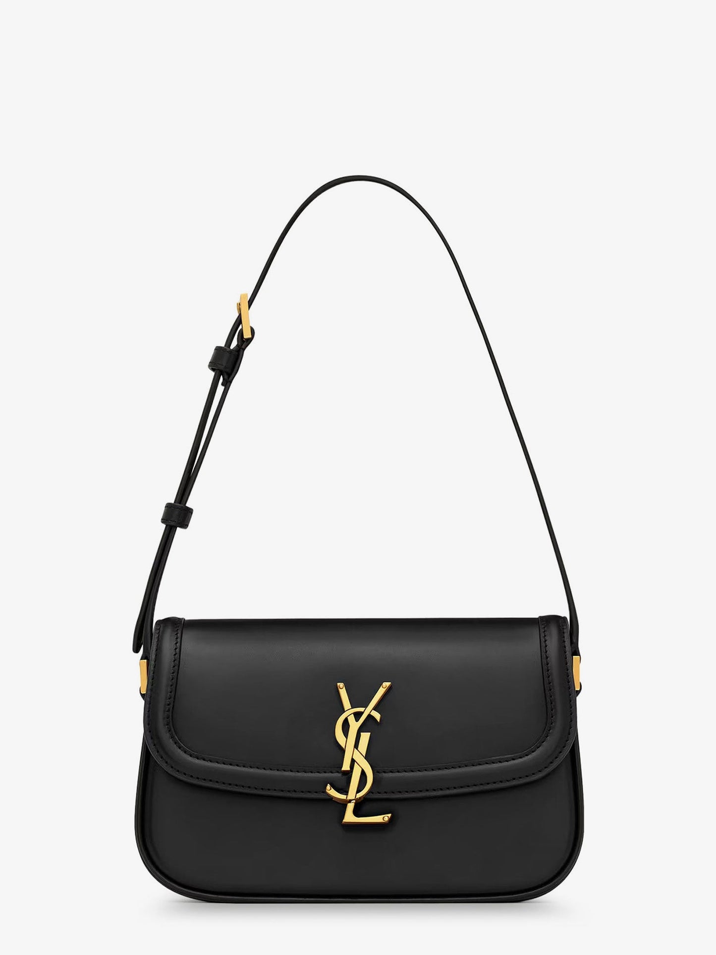 Saint Laurent Women Solferino Mini Leather Shoulder Bag SAINT LAURENT