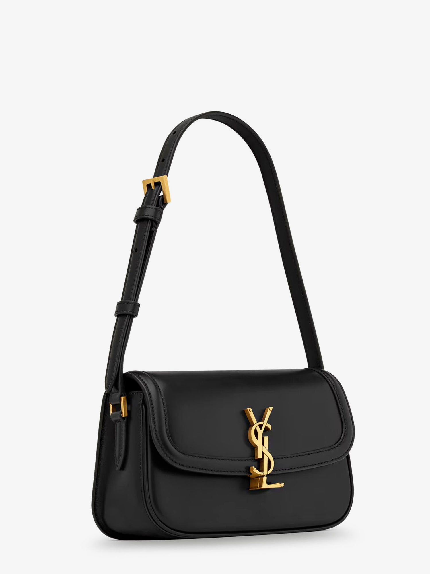 Saint Laurent Women Solferino Mini Leather Shoulder Bag SAINT LAURENT