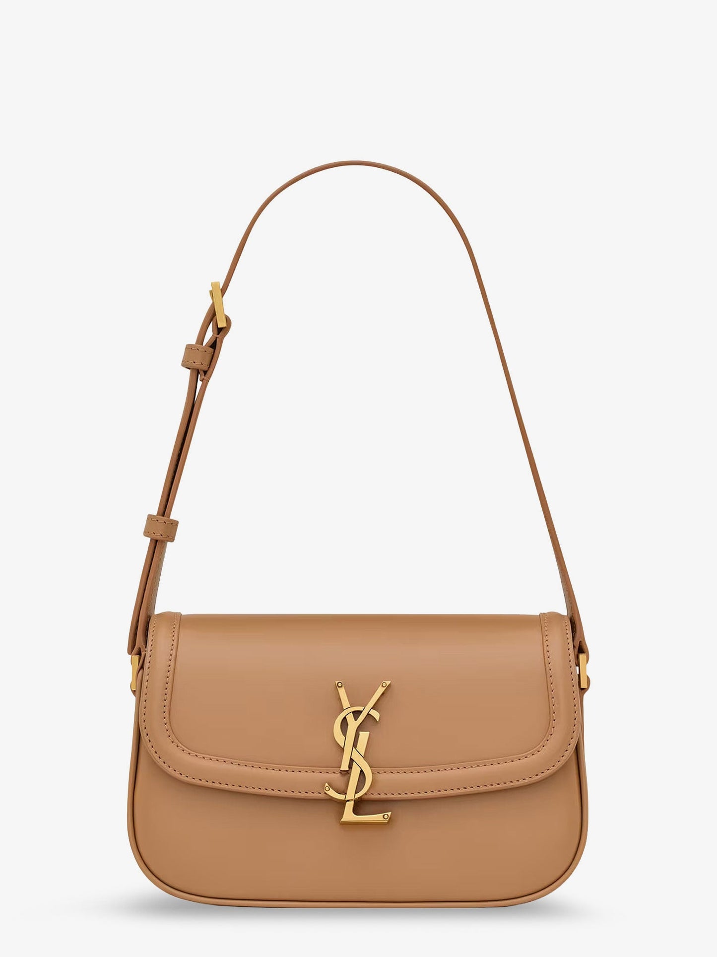 Saint Laurent Women Solferino Leather Shoulder Bag SAINT LAURENT