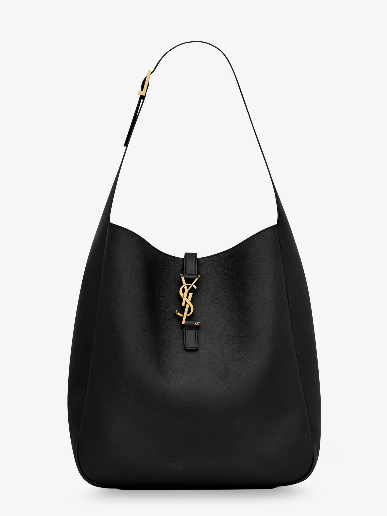 Saint Laurent Women Le 5 Ã  7 Hammered Leather Shoulder Bag SAINT LAURENT
