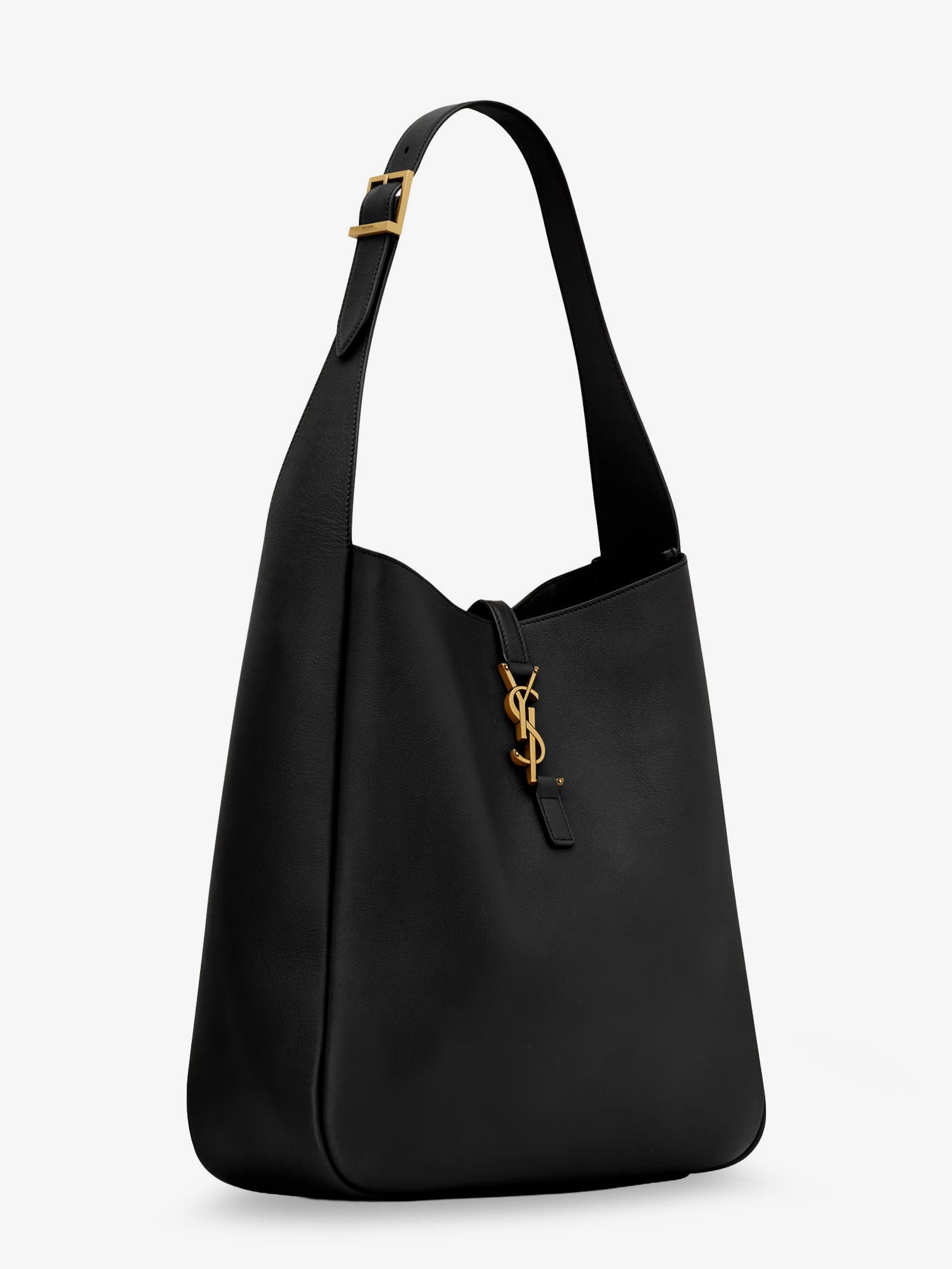 Saint Laurent Women Le 5 Ã  7 Hammered Leather Shoulder Bag SAINT LAURENT