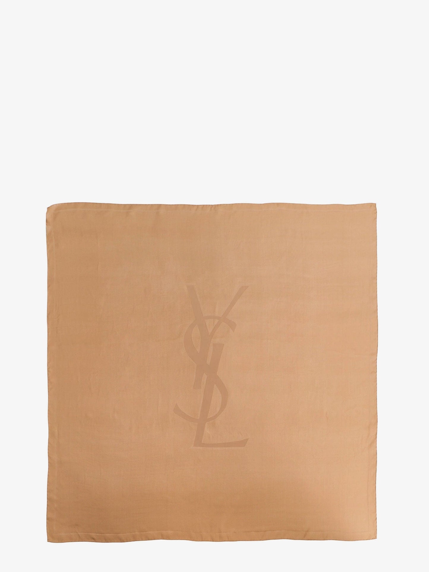 Saint Laurent Women Cassandre Silk Scarf SAINT LAURENT