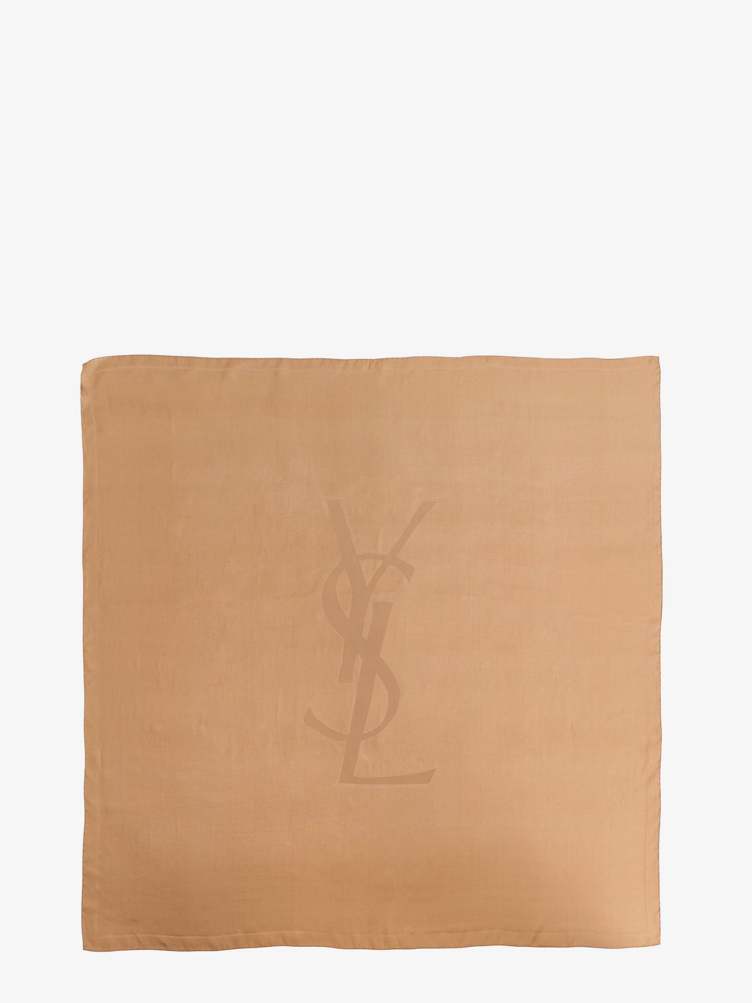 Saint Laurent Women Cassandre Silk Scarf SAINT LAURENT