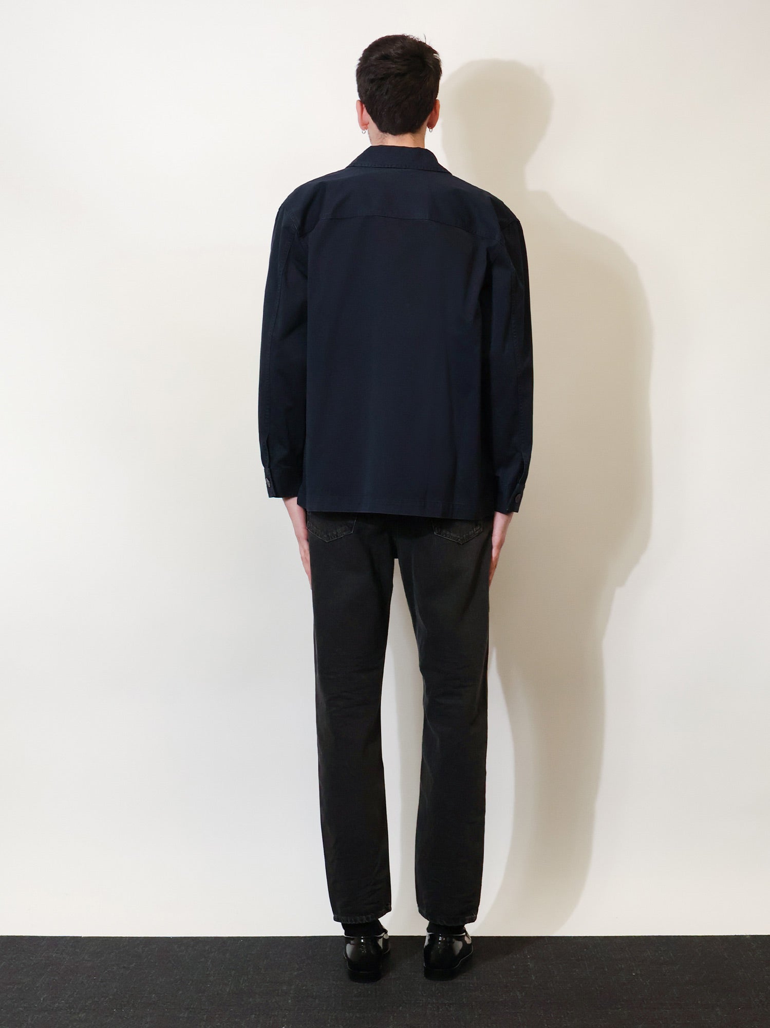 Saint Laurent Men Cassandre Certified Cotton Overshirt SAINT LAURENT