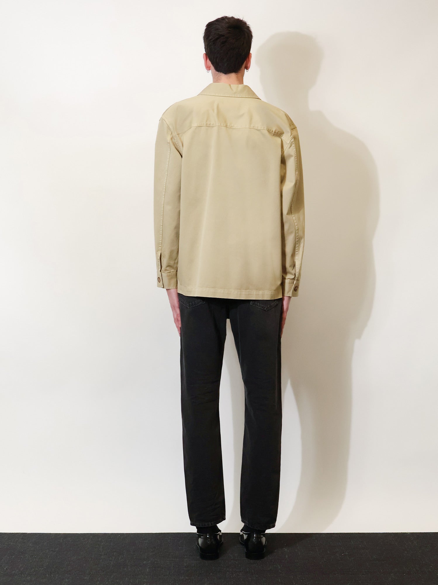 Saint Laurent Men Cassandre Certified Cotton Overshirt SAINT LAURENT