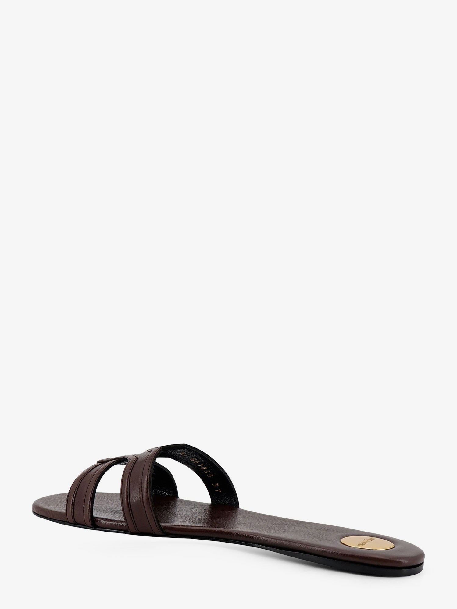 Saint Laurent Women Mabrouka Leather Sandals SAINT LAURENT