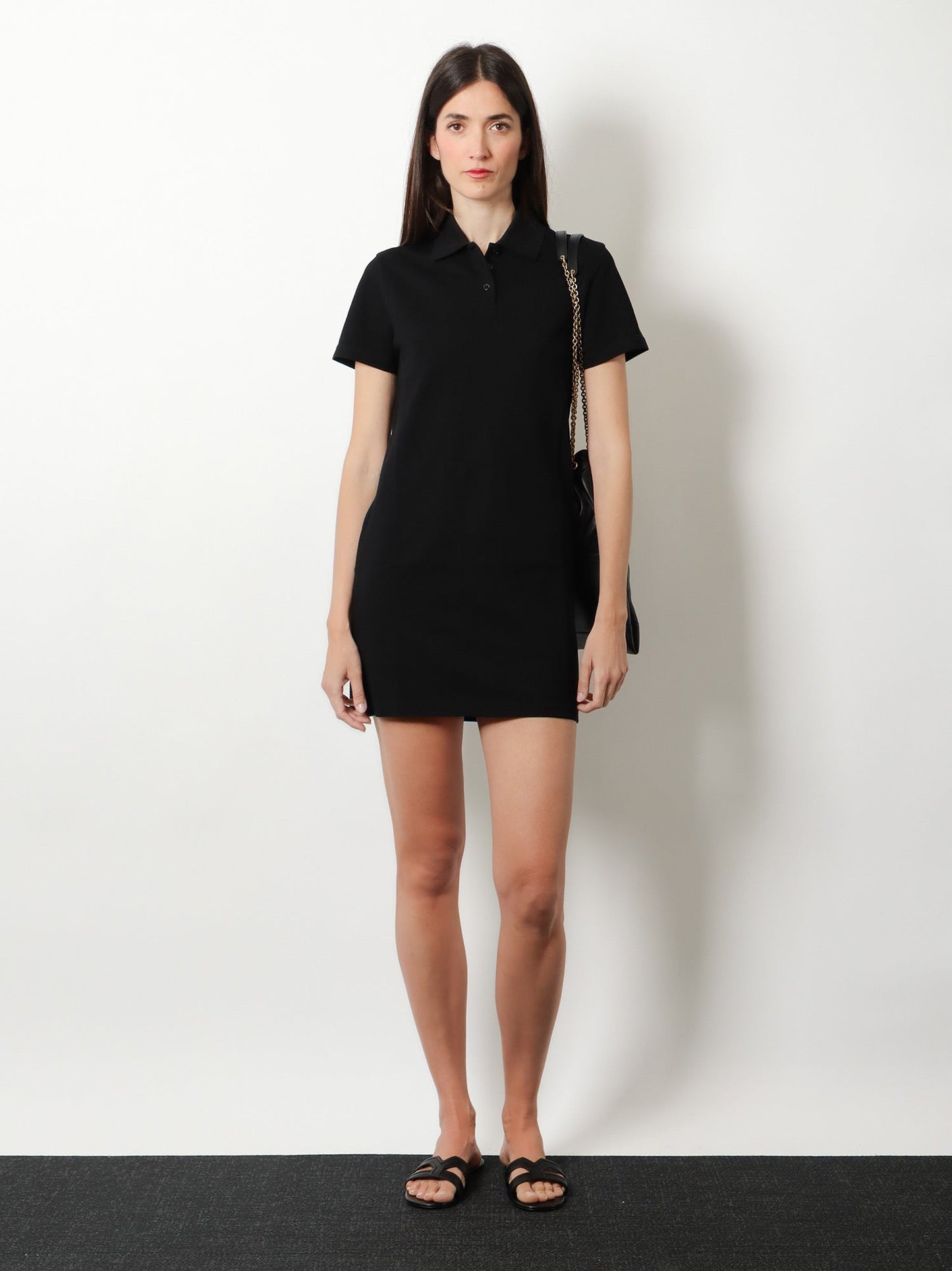 Saint Laurent Women Cotton Short Dress SAINT LAURENT