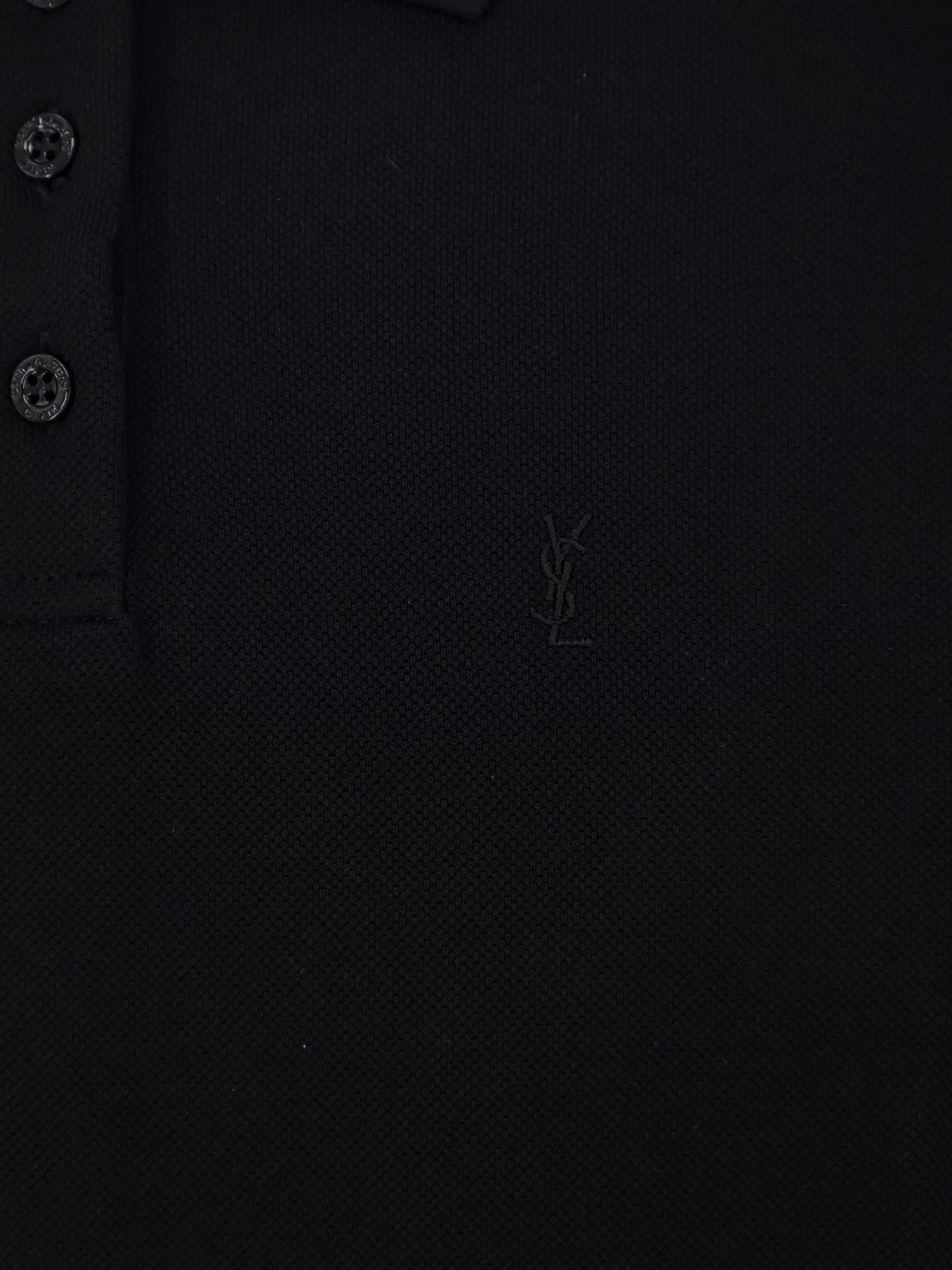 Saint Laurent Women Cotton Short Dress SAINT LAURENT