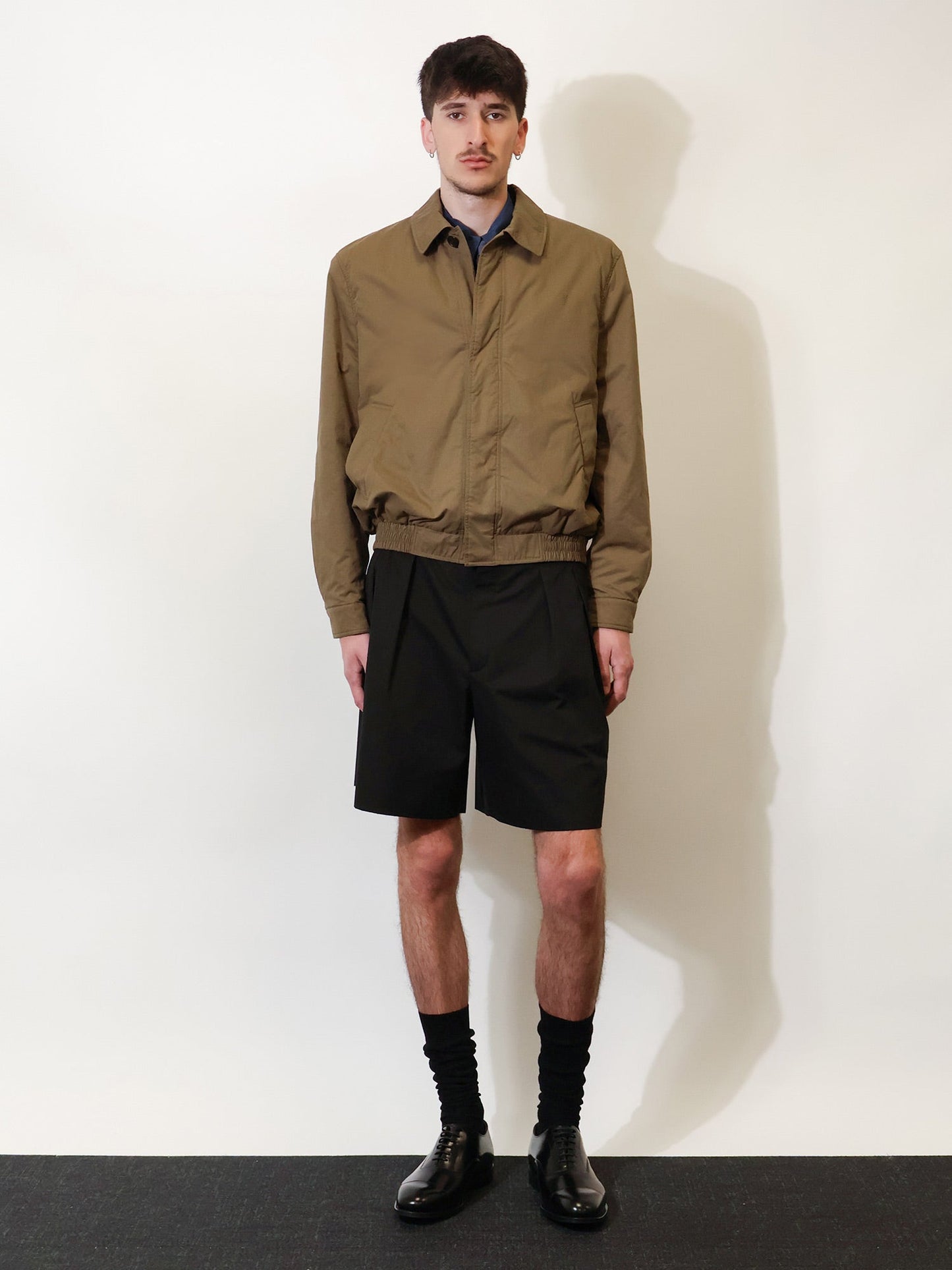 Saint Laurent Men Cassandre Cotton Jacket SAINT LAURENT