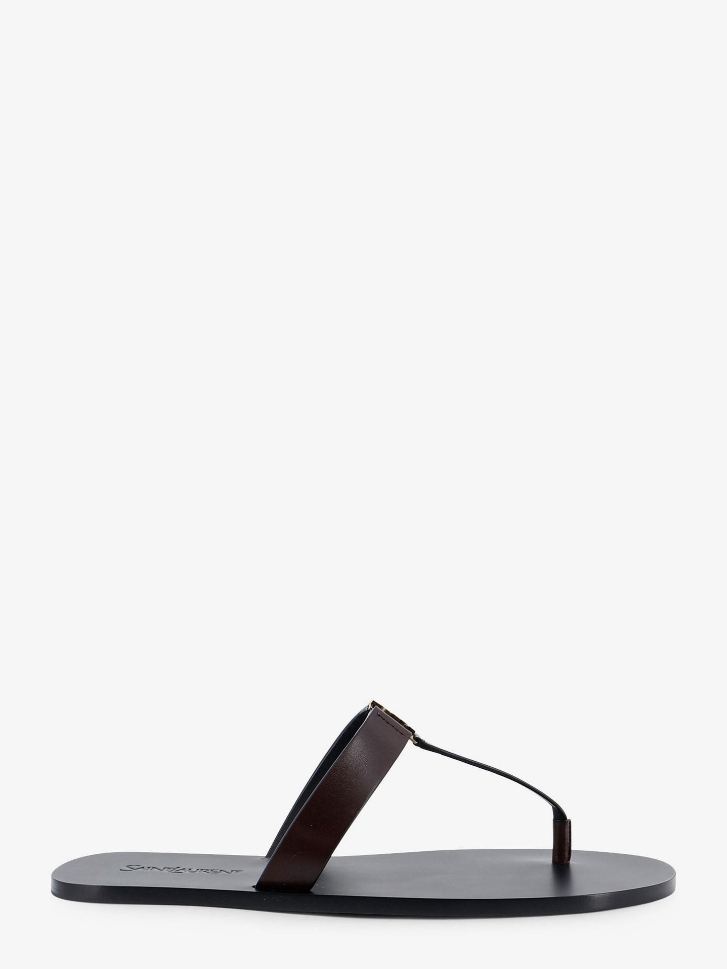 Saint Laurent Men Babylone Leather Sandals SAINT LAURENT