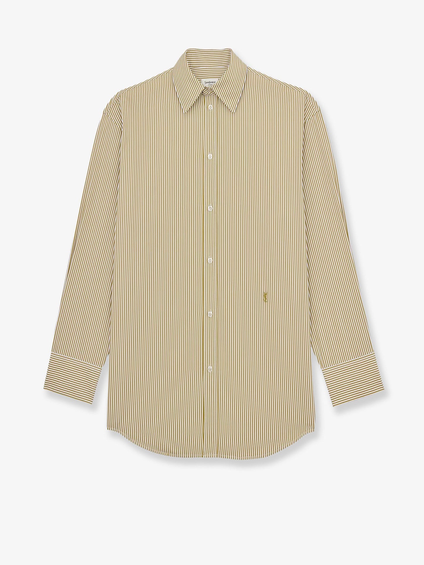 Saint Laurent Women Striped Cotton Shirt SAINT LAURENT
